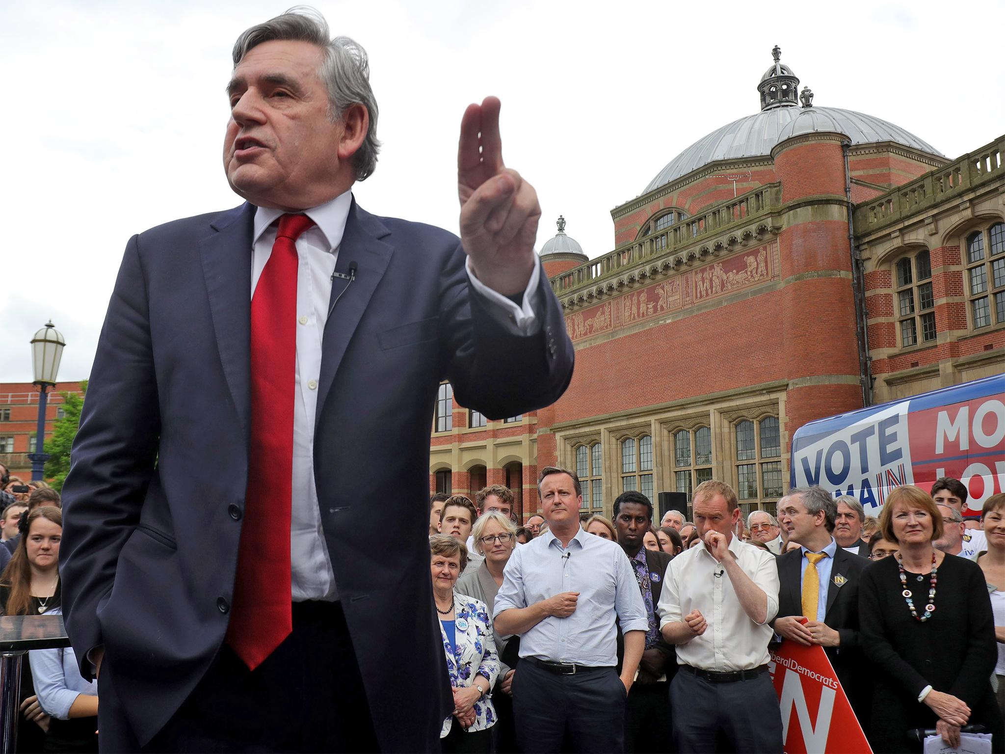 Gordon Brown sits at number six on this list