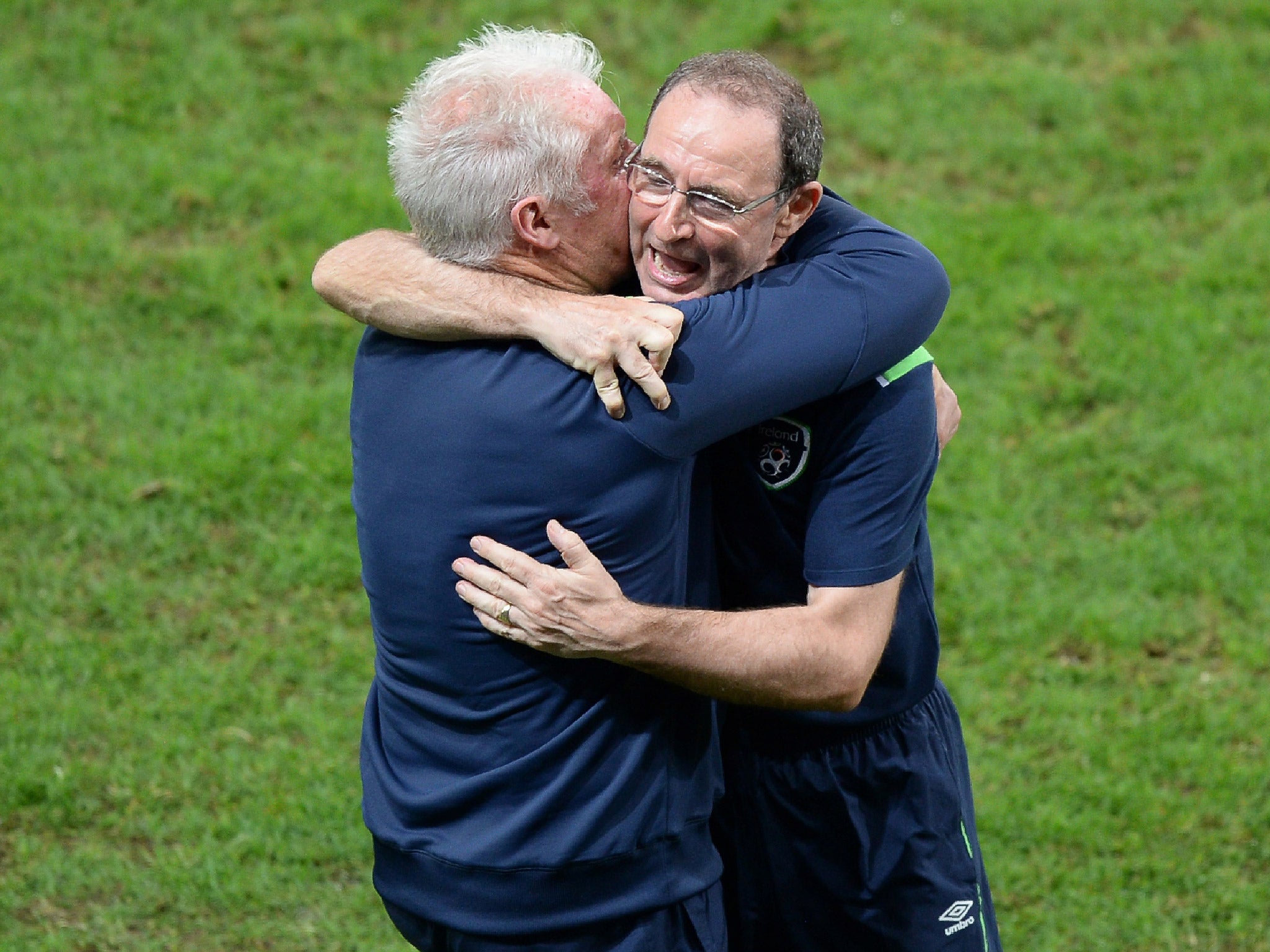 Martin O'Neill described the victory over Italy as the greatest of his football career