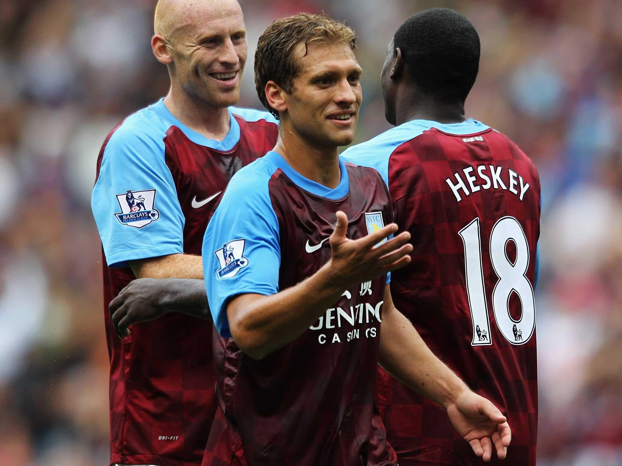 Stiliyan Petrov in action for Aston Villa in 2011