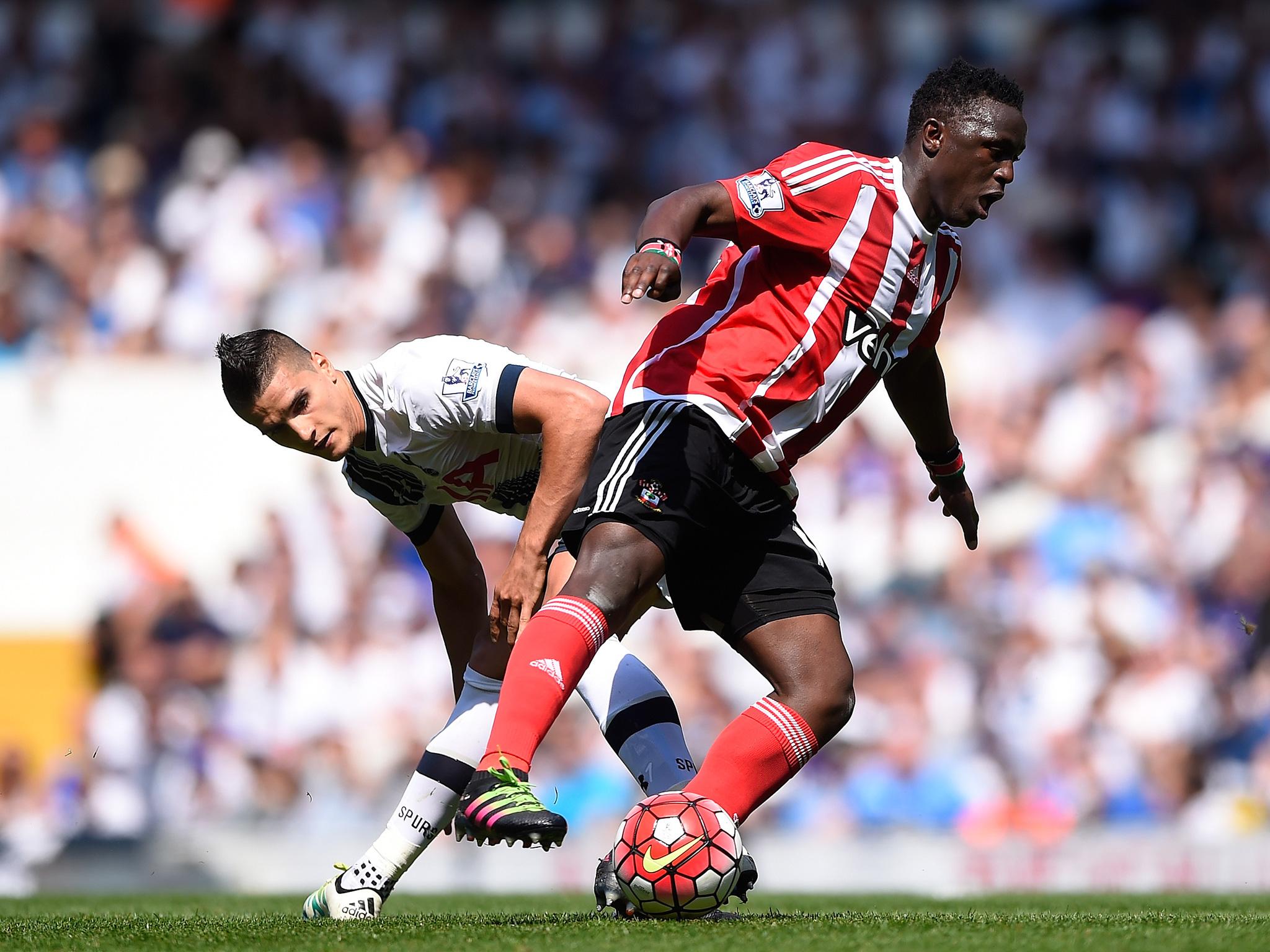 Wanyama in action against Tottenham last season