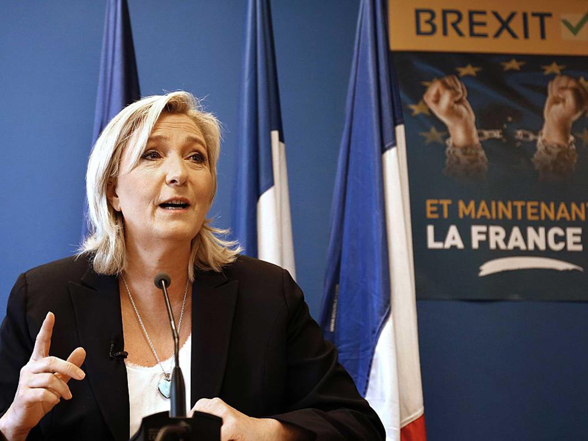 Many believe Ms Le Pen's shift in position to be attempt to bolster FN's popularity and broaden appeal