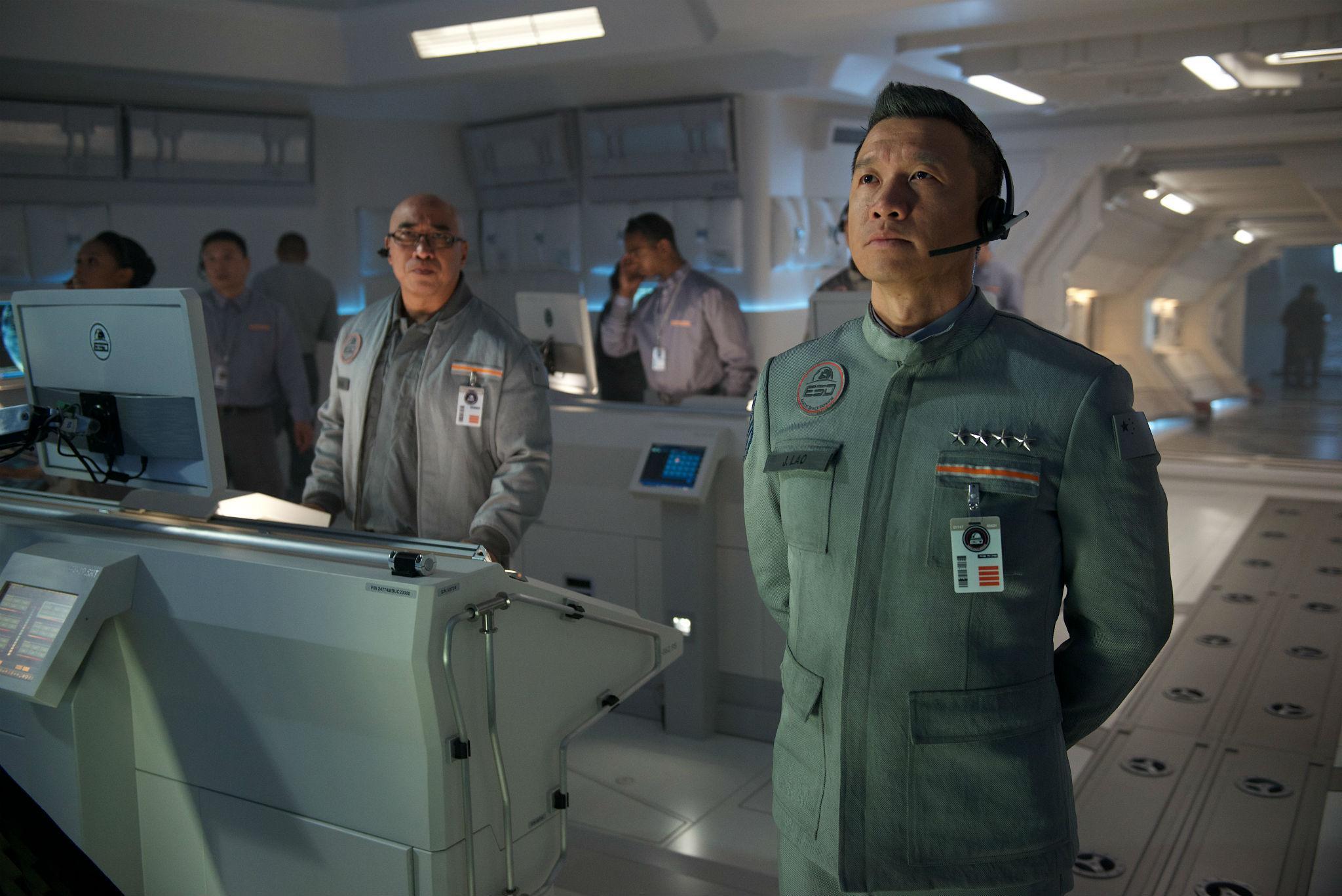 Chin Han as Commander Jiang in ‘Independence Day: Resurgence’