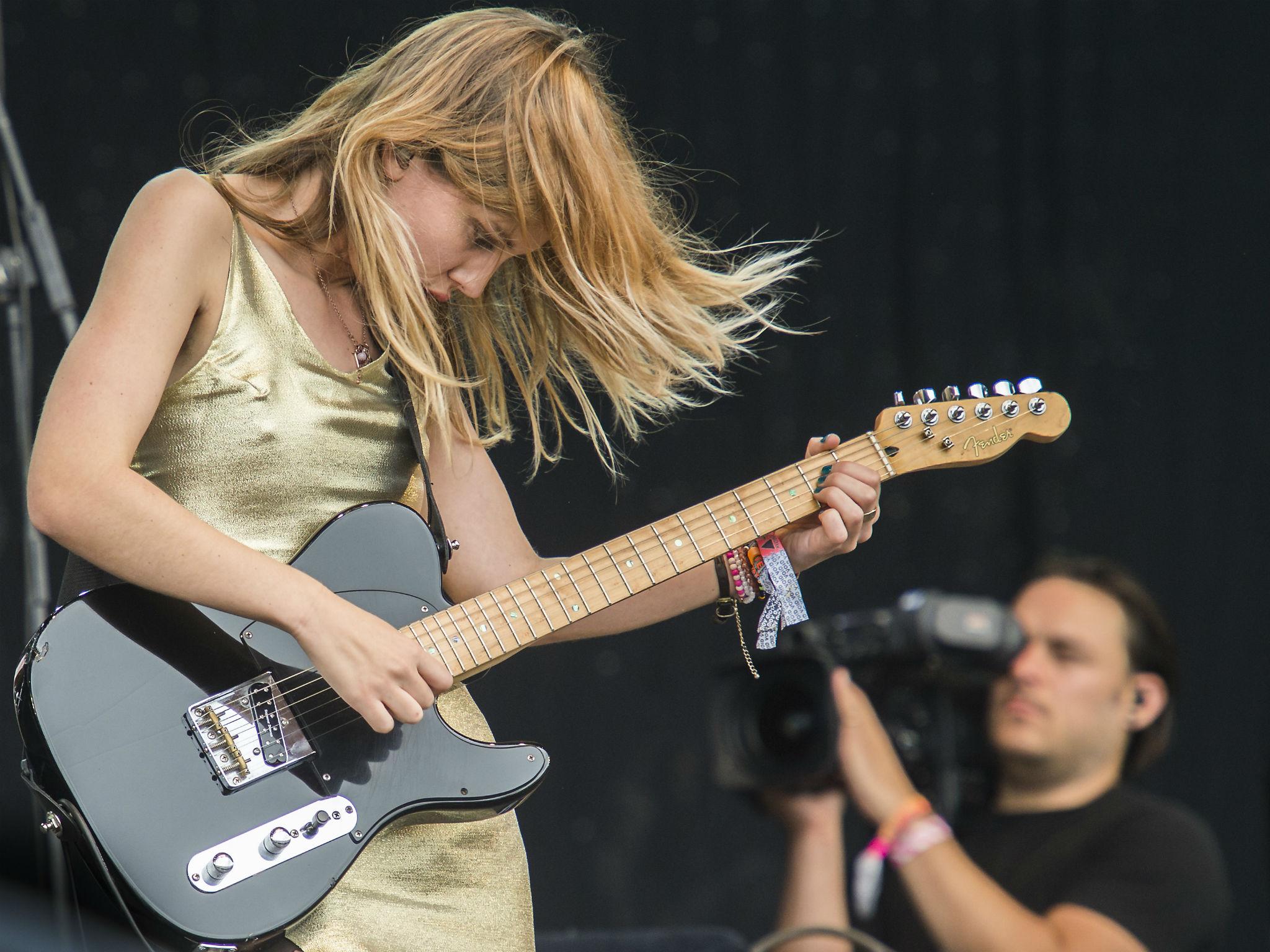 Wolf Alice play Glastonbury's Pyramid Stage on Saturday 25 June