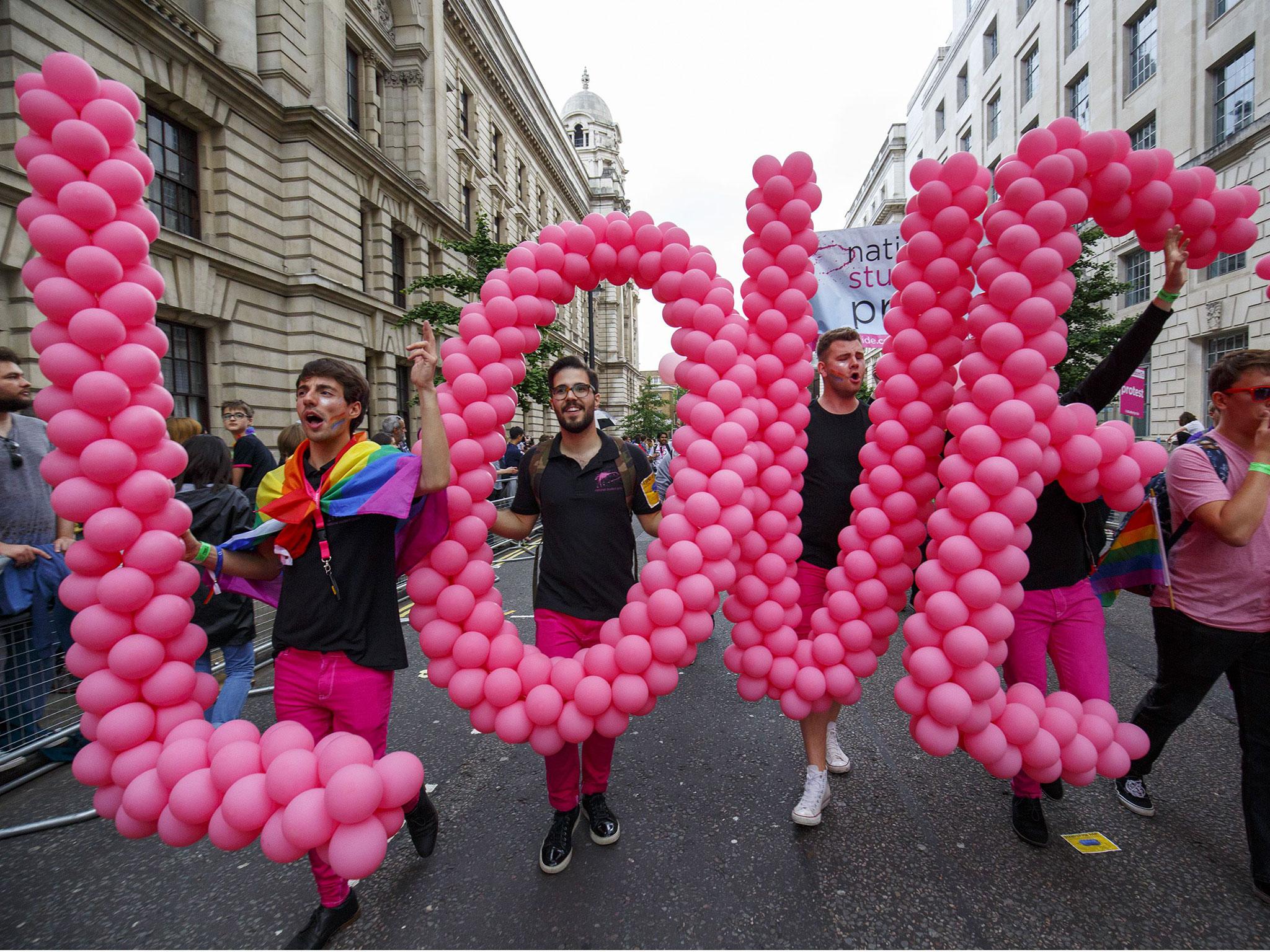 Pride London Parade, London, UK - 25 Jun 2016