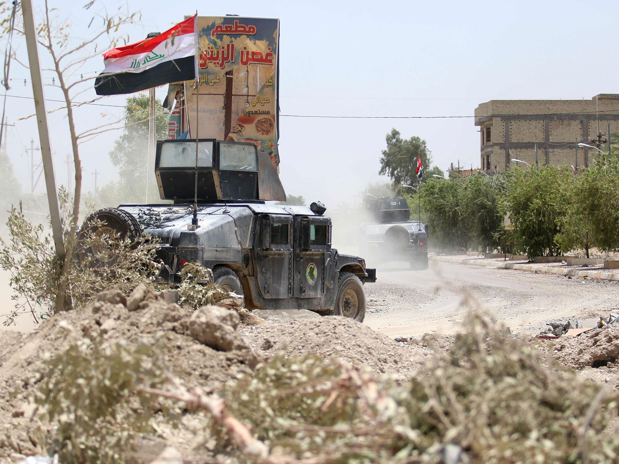 Soldiers in Fallujah