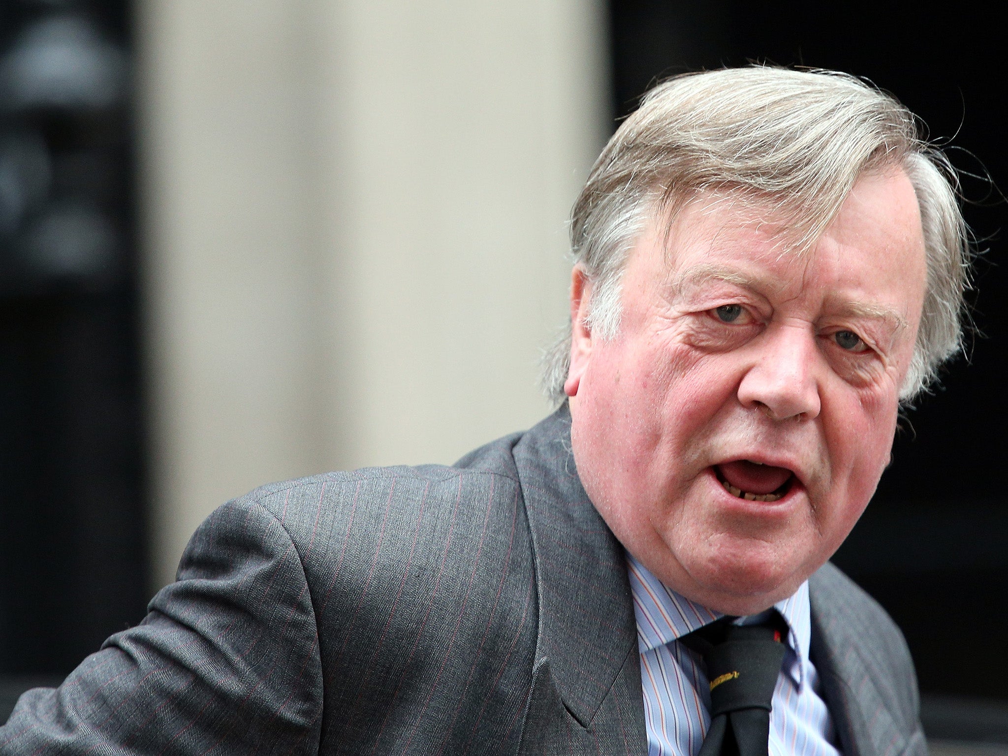 The former chancellor Kenneth Clarke is not ruling out voting against the government