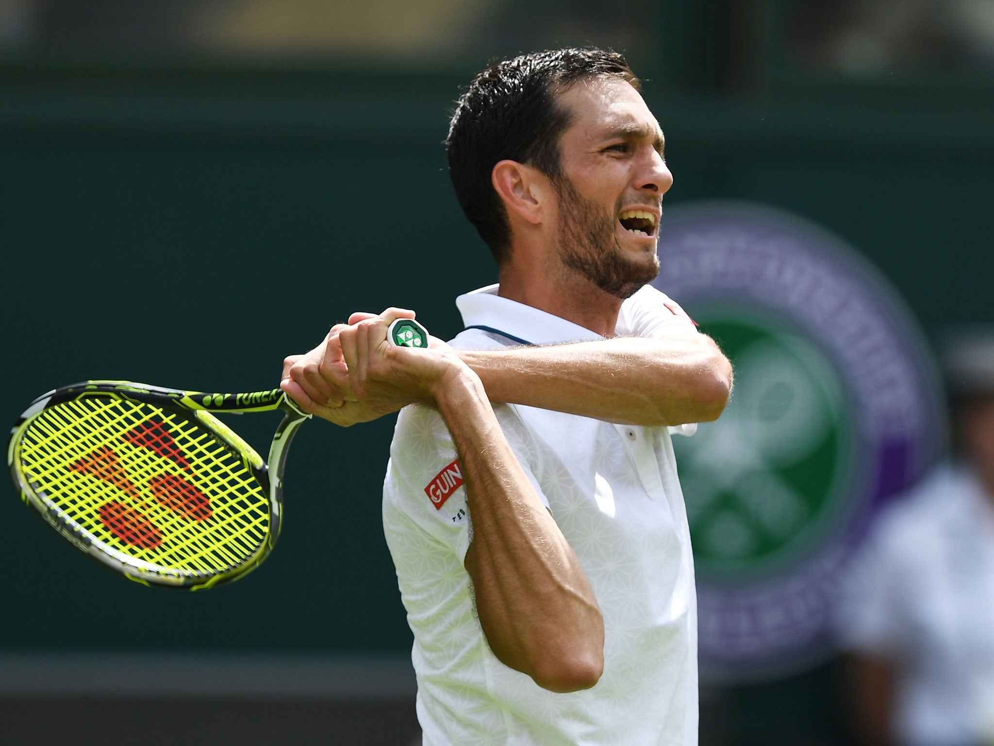 James Ward recovered well on his first visit to Centre Court