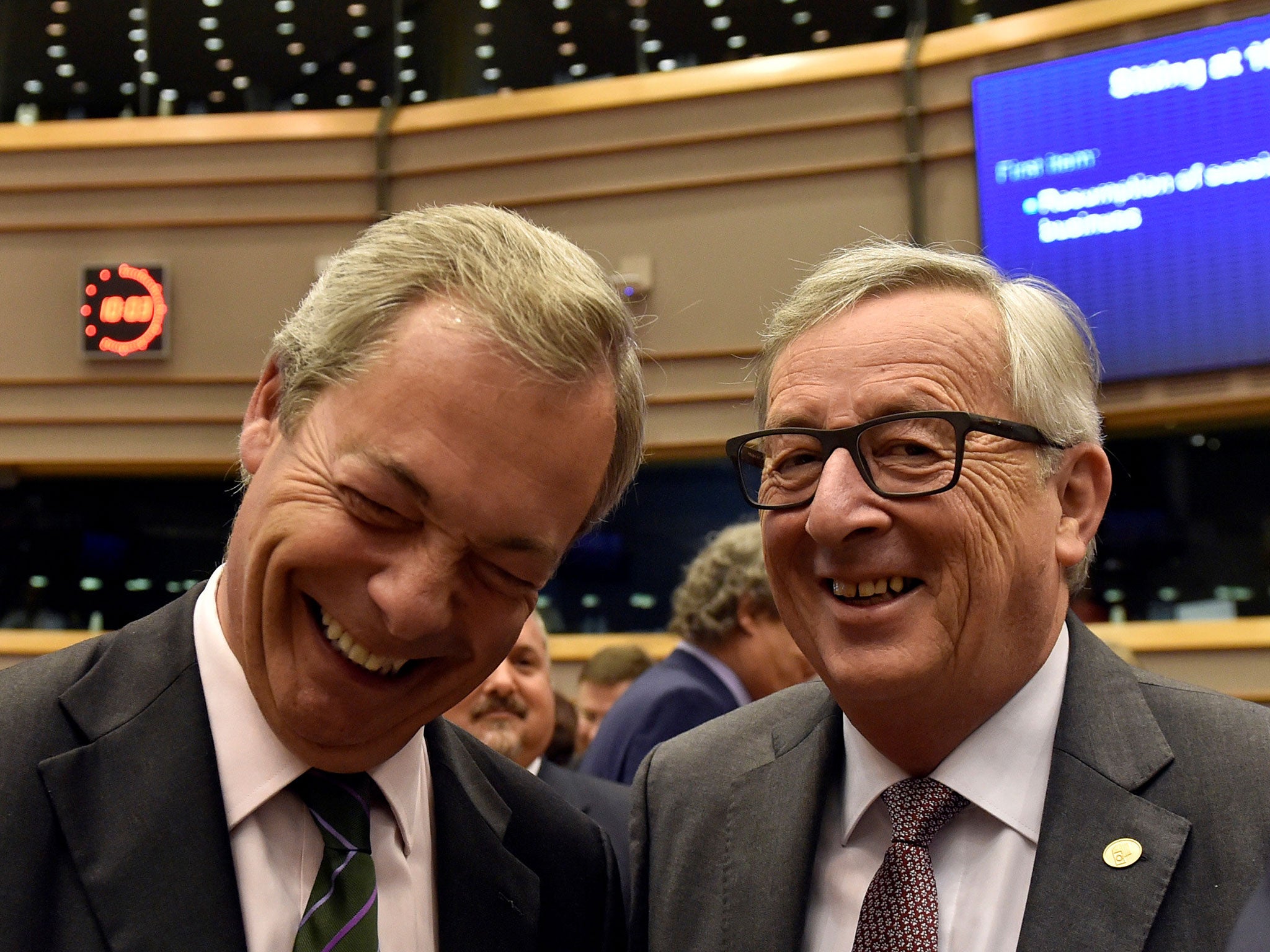 Ukip's Nigel Farage (left) has inspired a wave of minority parties to press for reform of the European Union