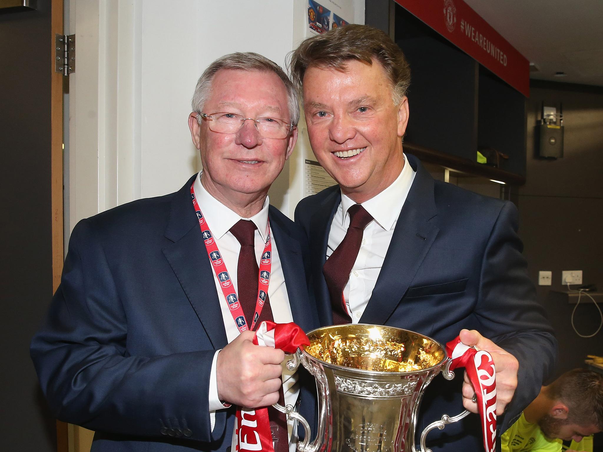 &#13;
Louis van Gaal was sacked despite winning the FA Cup &#13;