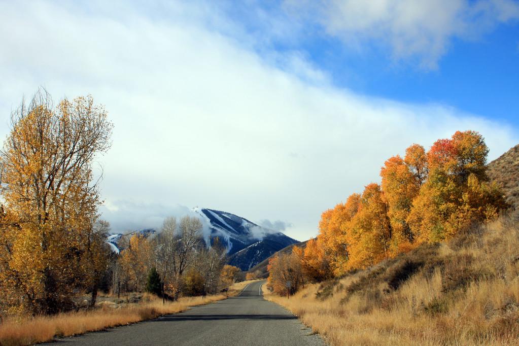 Sun Valley in the autumn