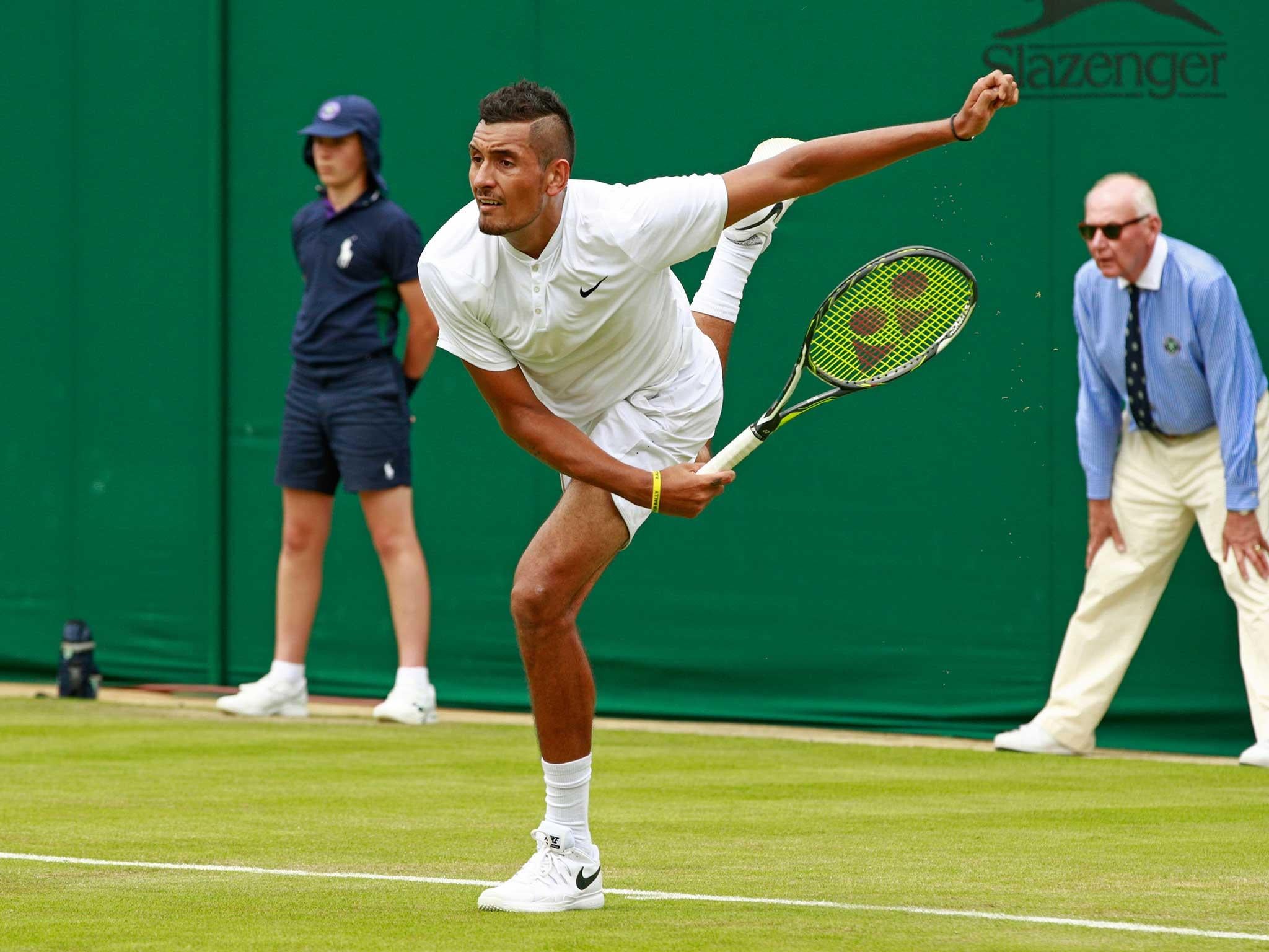 Nick Kyrgios is finally coming into his own at Wimbledon