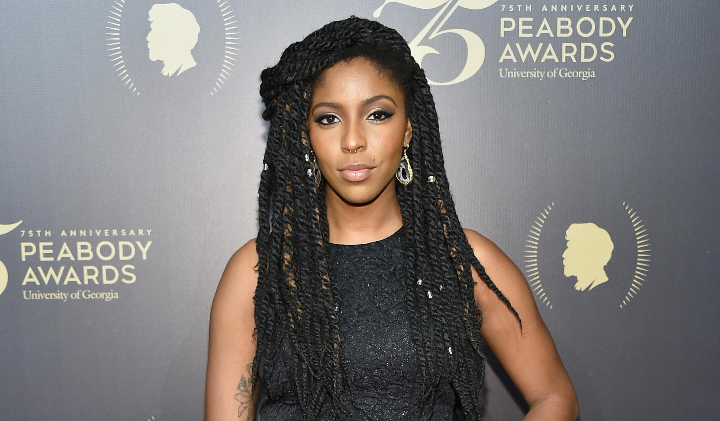 Jessica Williams at the 75th annual Peabody Awards.