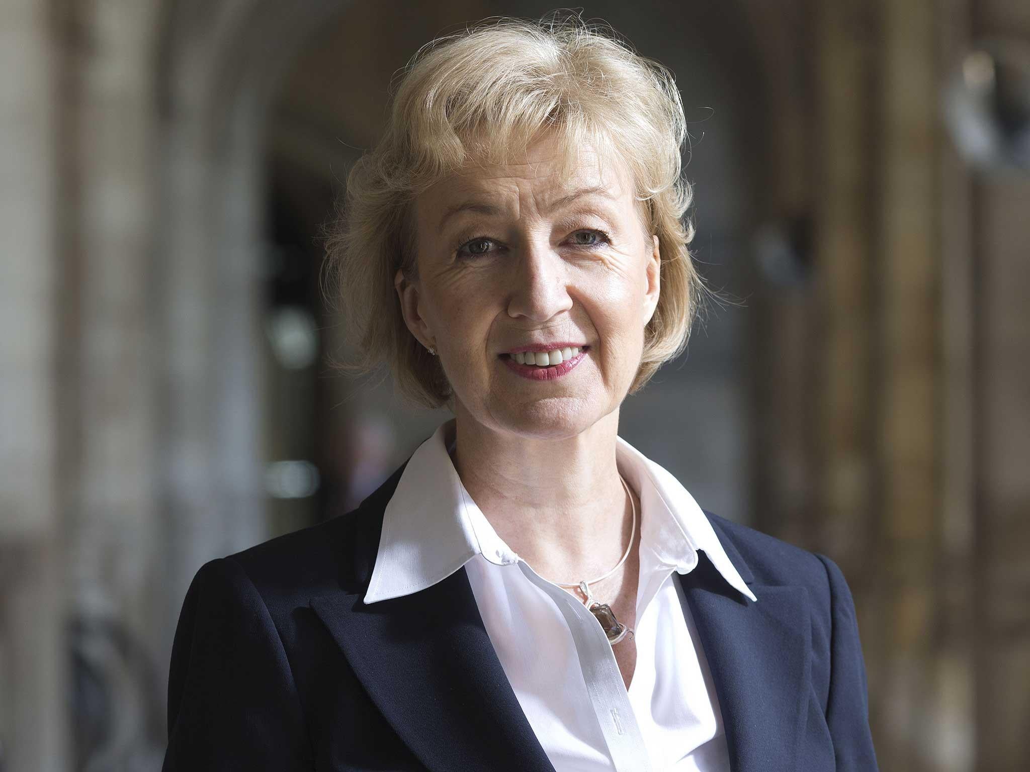 &#13;
Andrea Leadsom was assured in the televised EU referendum debates &#13;