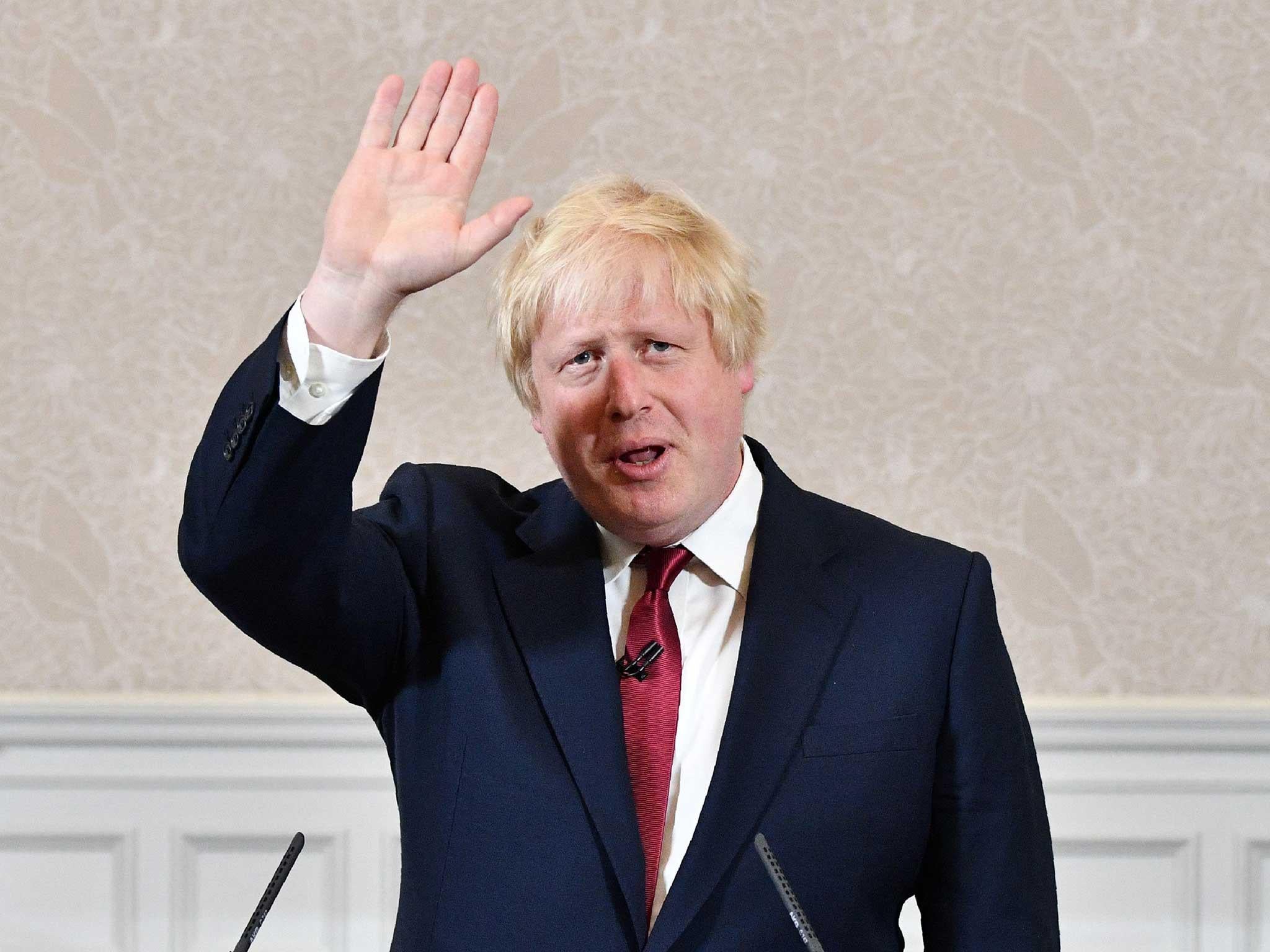 Boris Johnson has announced he will not be running as a candidate in the Conservative Party leadership race