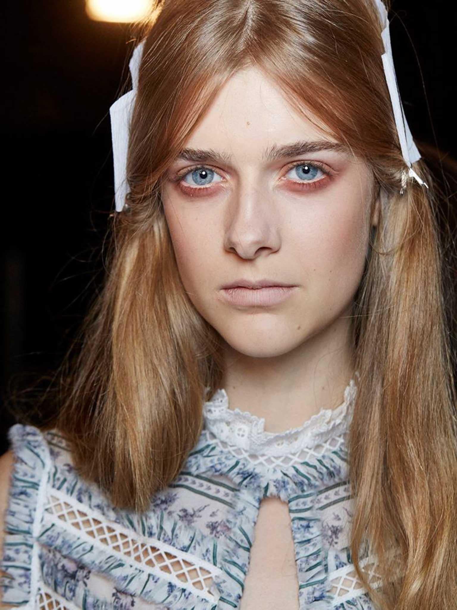 Backstage at Erdem Spring/Summer 2016