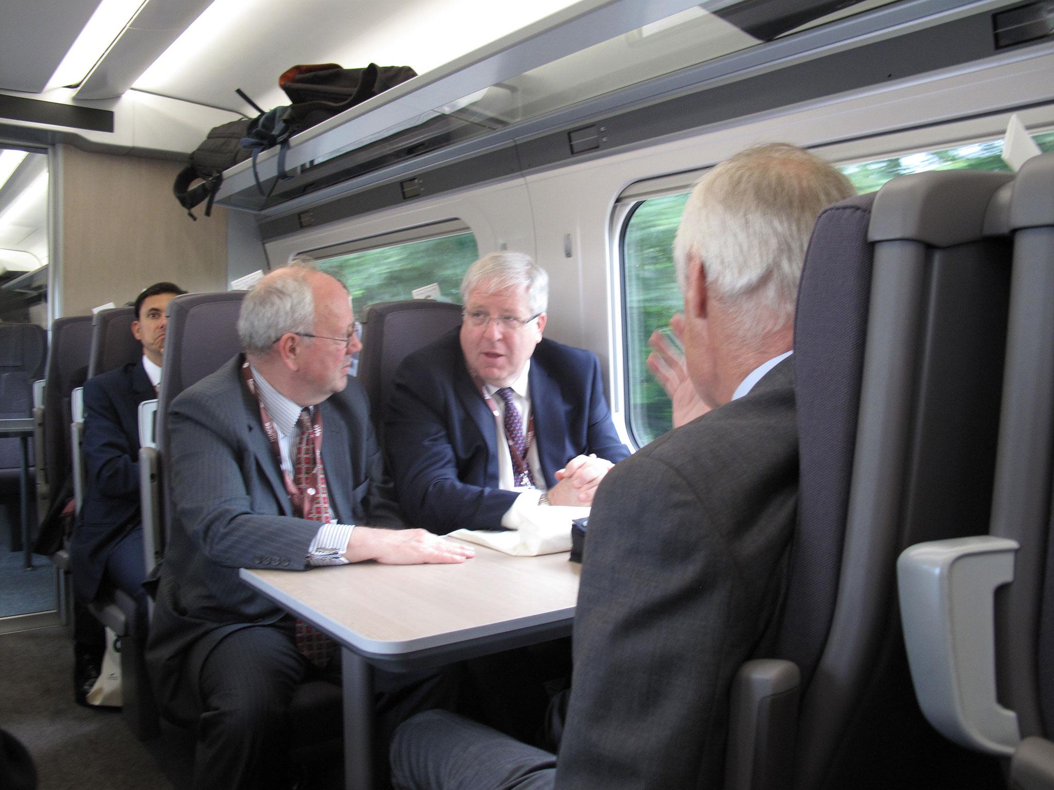 Patrick McLoughlin said he was delighted to have a prior engagement some distance from Westminster