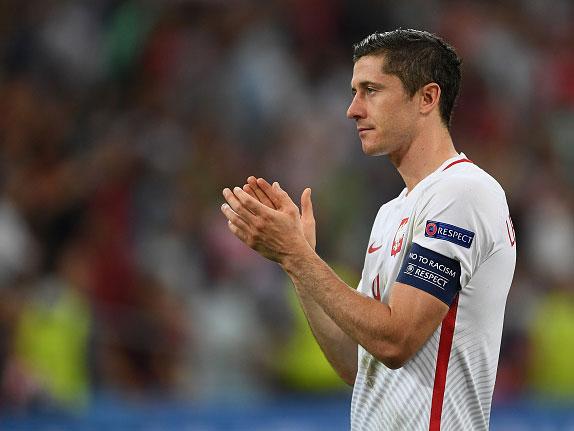 Robert Lewandowski's first goal of the finals came in ultimate vain (Getty)