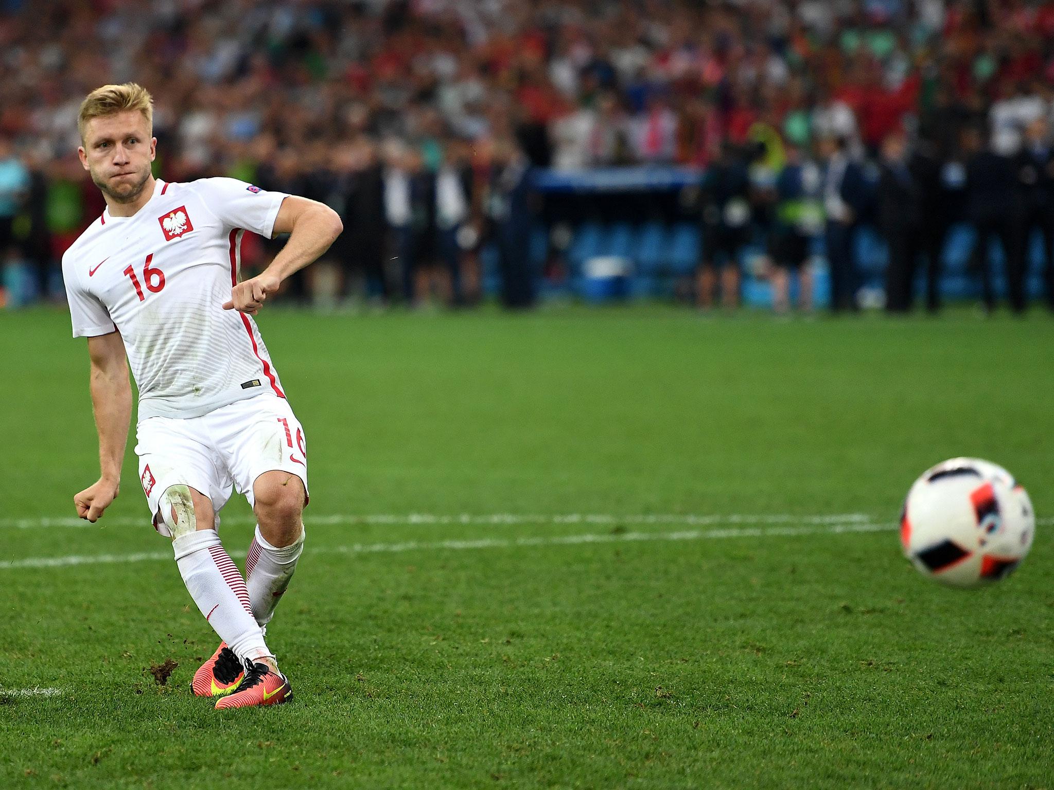 Jakub Blaszczykowski's penalty was saved by Portugal goalkeeper Rui Patricio