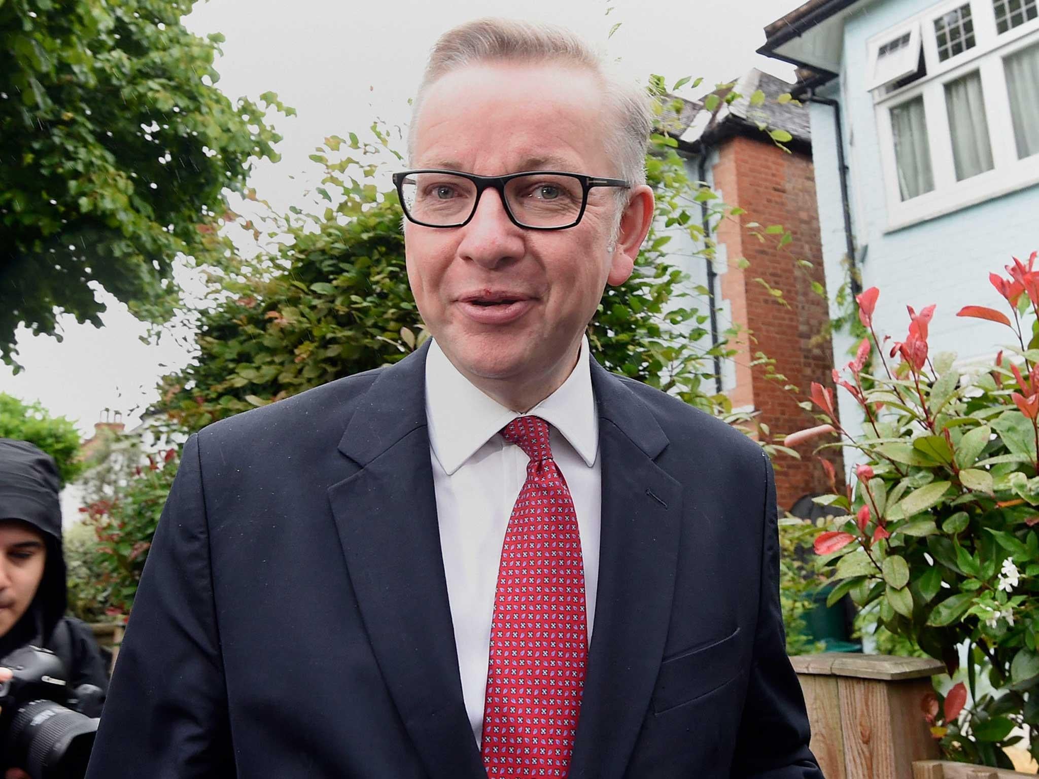 Despite stating he would never run for PM, Gove has now stepped into the race