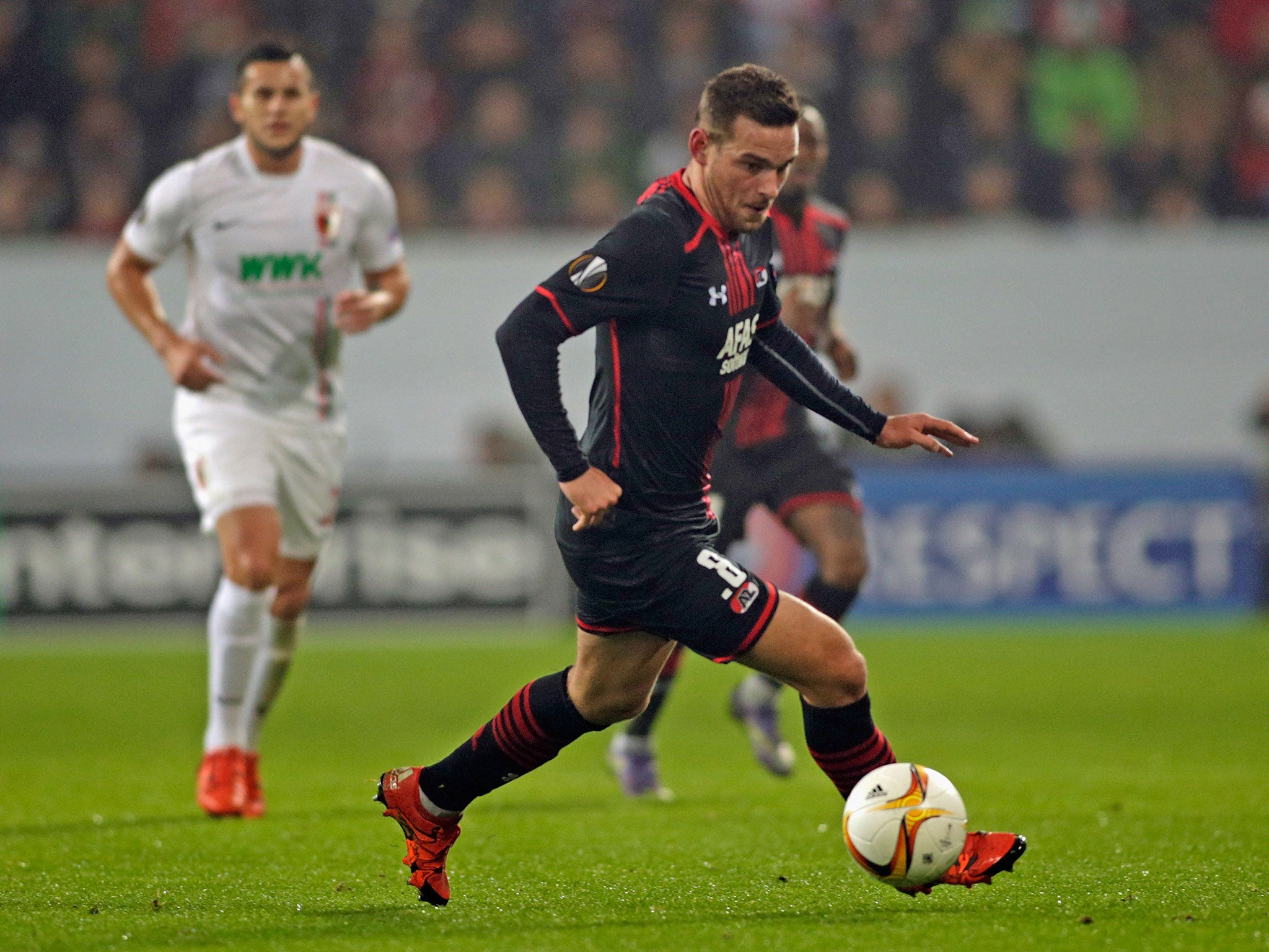 Vincent Janssen in action for AZ Alkmaar