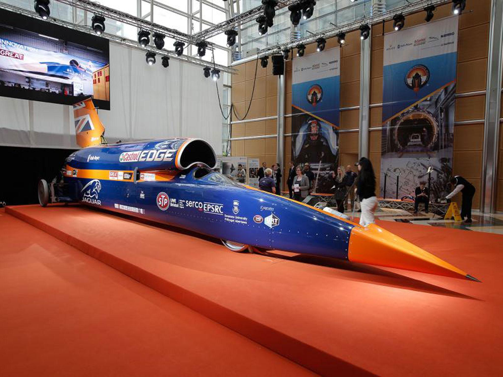 The Bloodhound project aims to crack 1000mph, well beyond the speed of sound