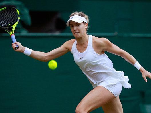 Eugenie Bouchard has shown signs of recapturing her form from two years ago (Getty)