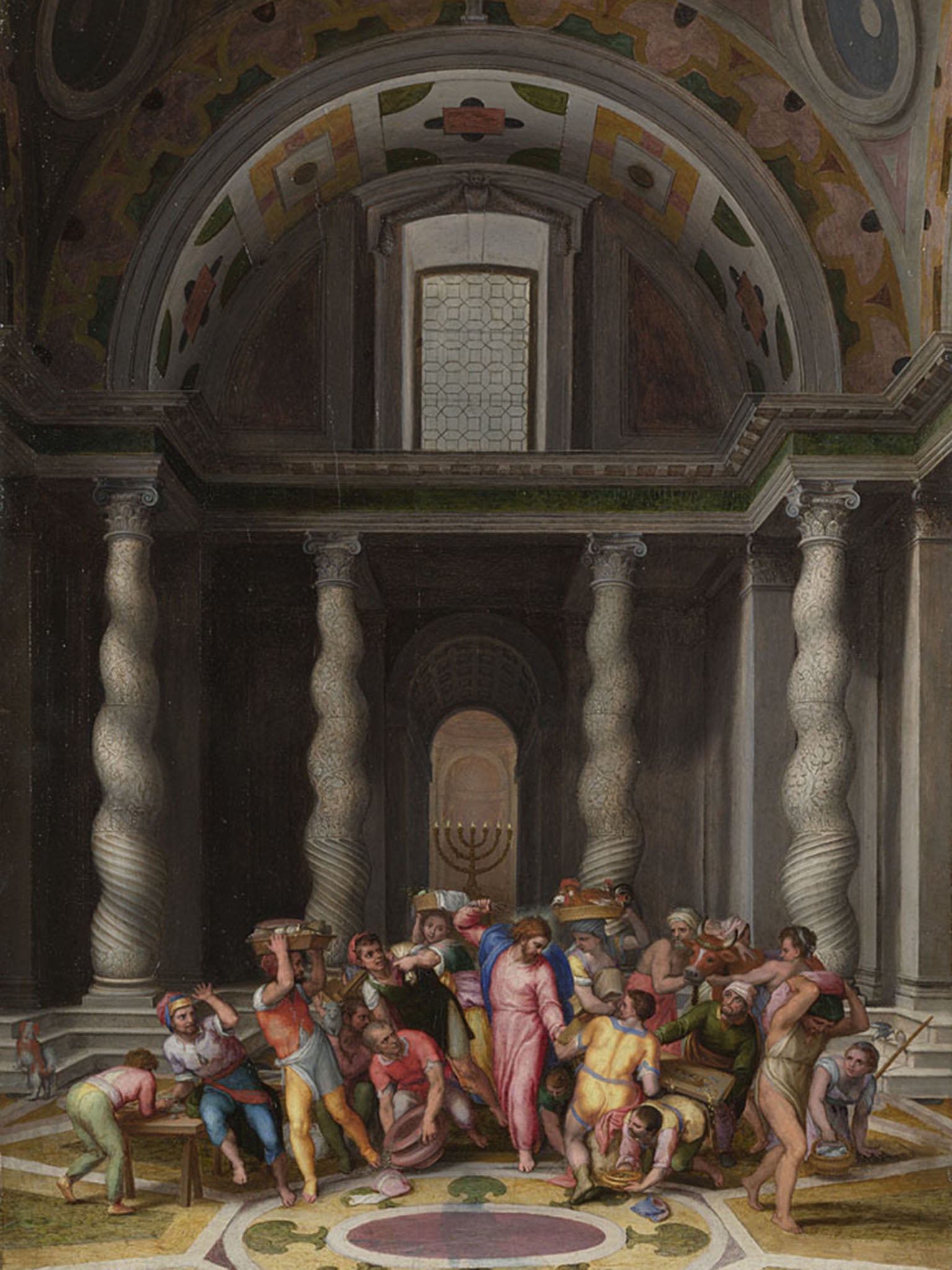 Marcello Venusti, The Purification of the Temple, after 1550