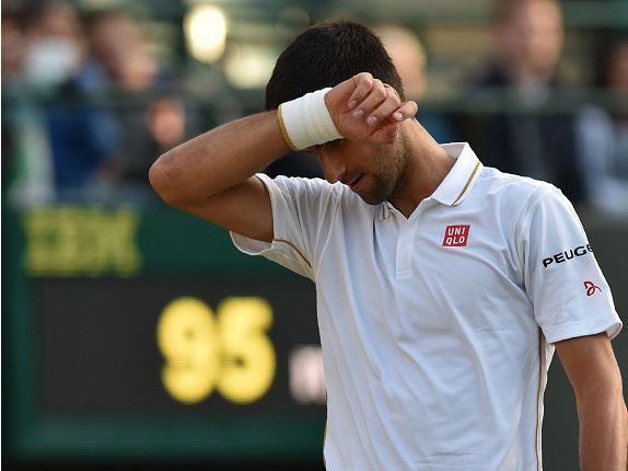 Novak Djokovic has work to do if he is to remain in contention to retain his SW19 crown (Getty)