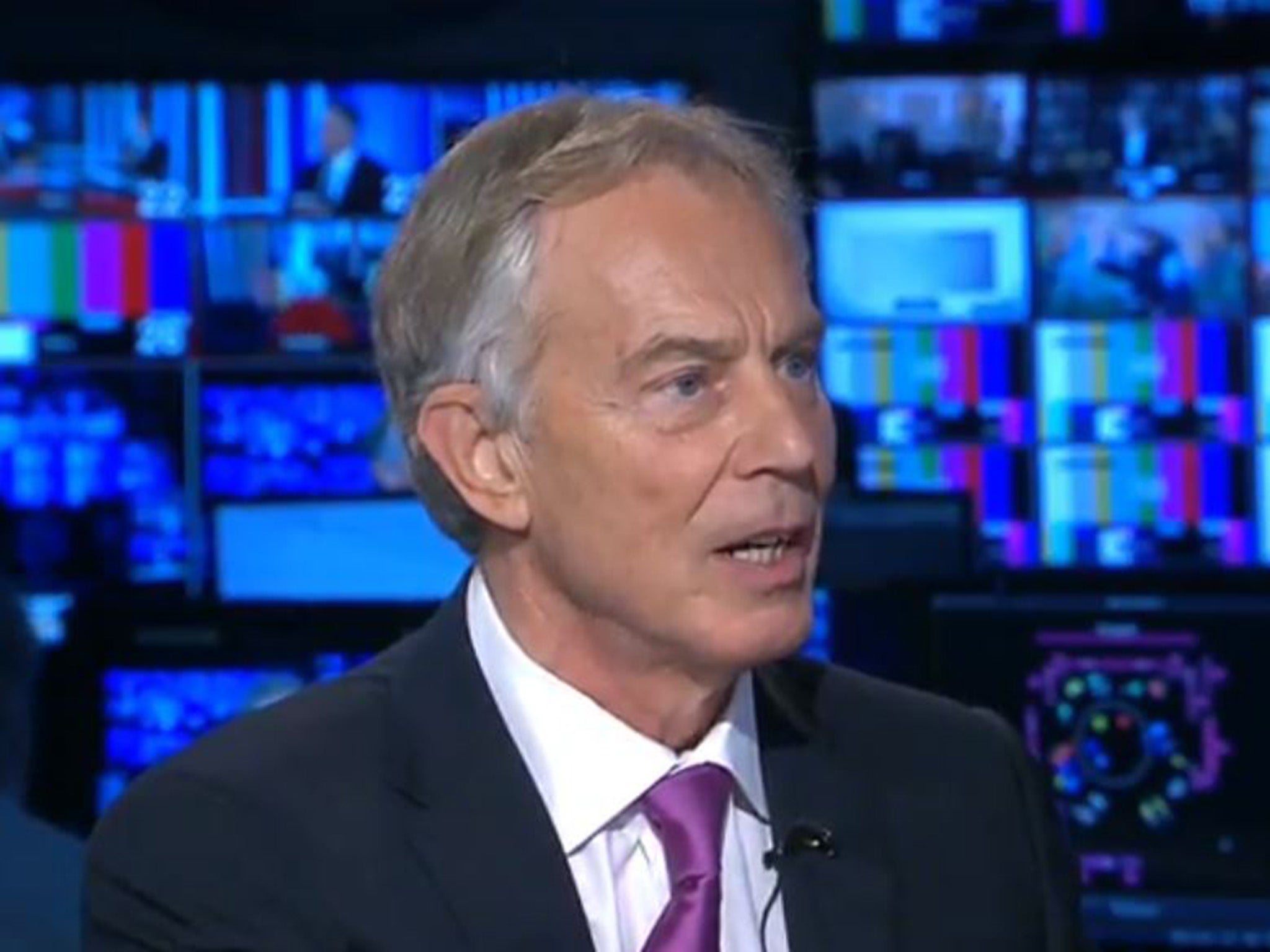 Tony Blair refused to be drawn on the outcome of the Chilcot report when interviewed by Sky News