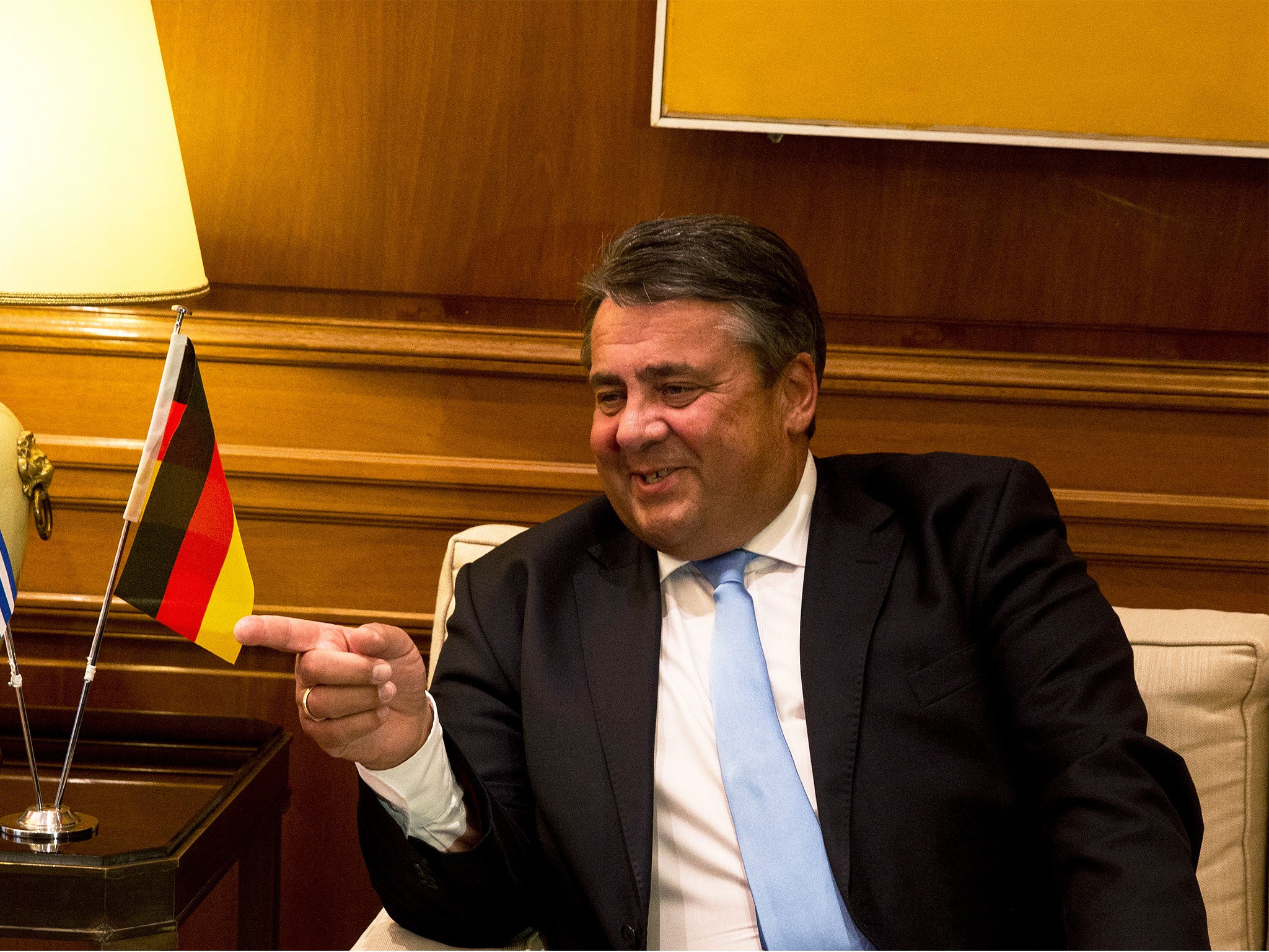 Mr Gabriel says Germany should offer citizenship to young Britons living in the country