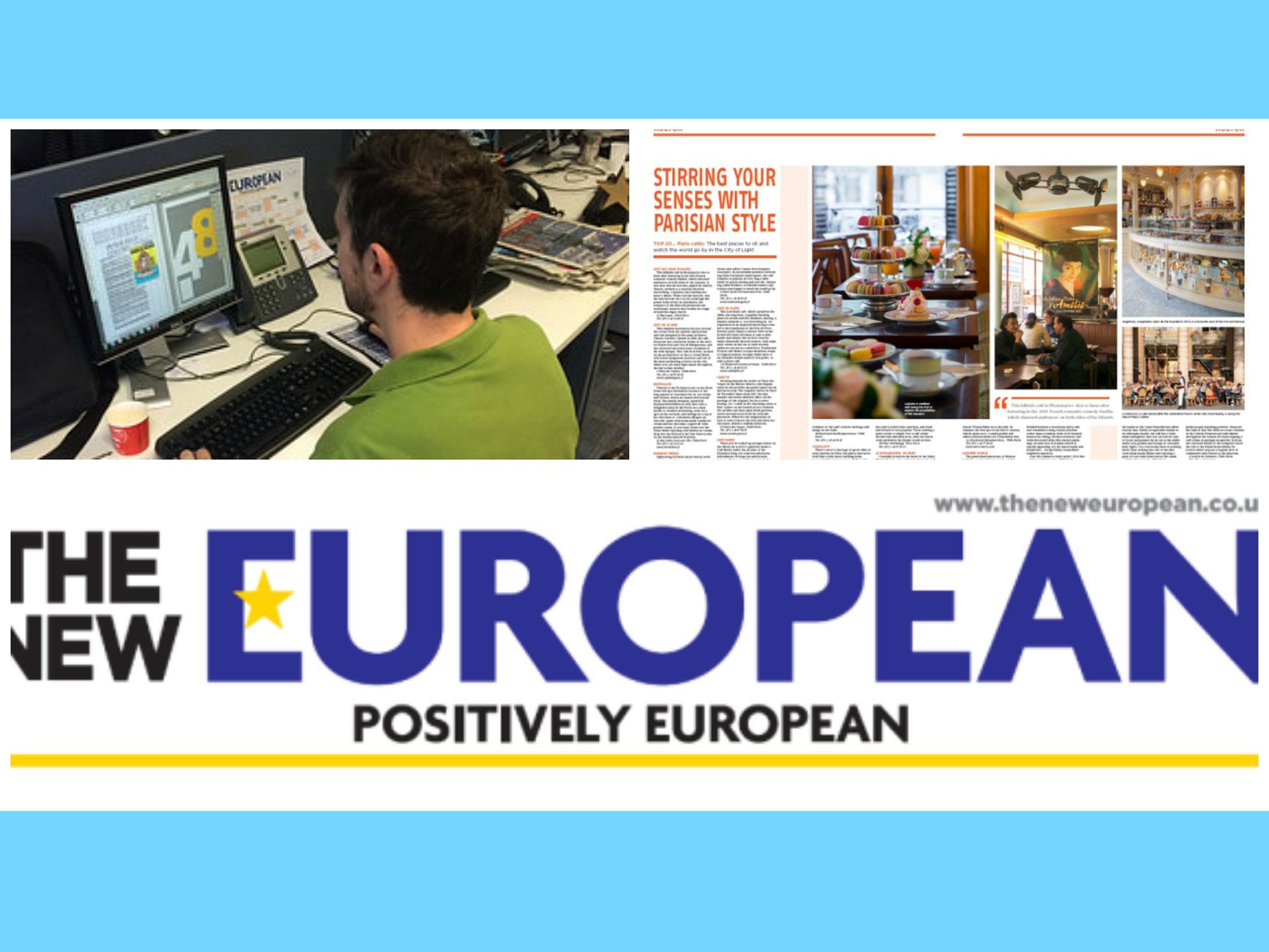 The New European will be the UK's first serious pop up newspaper