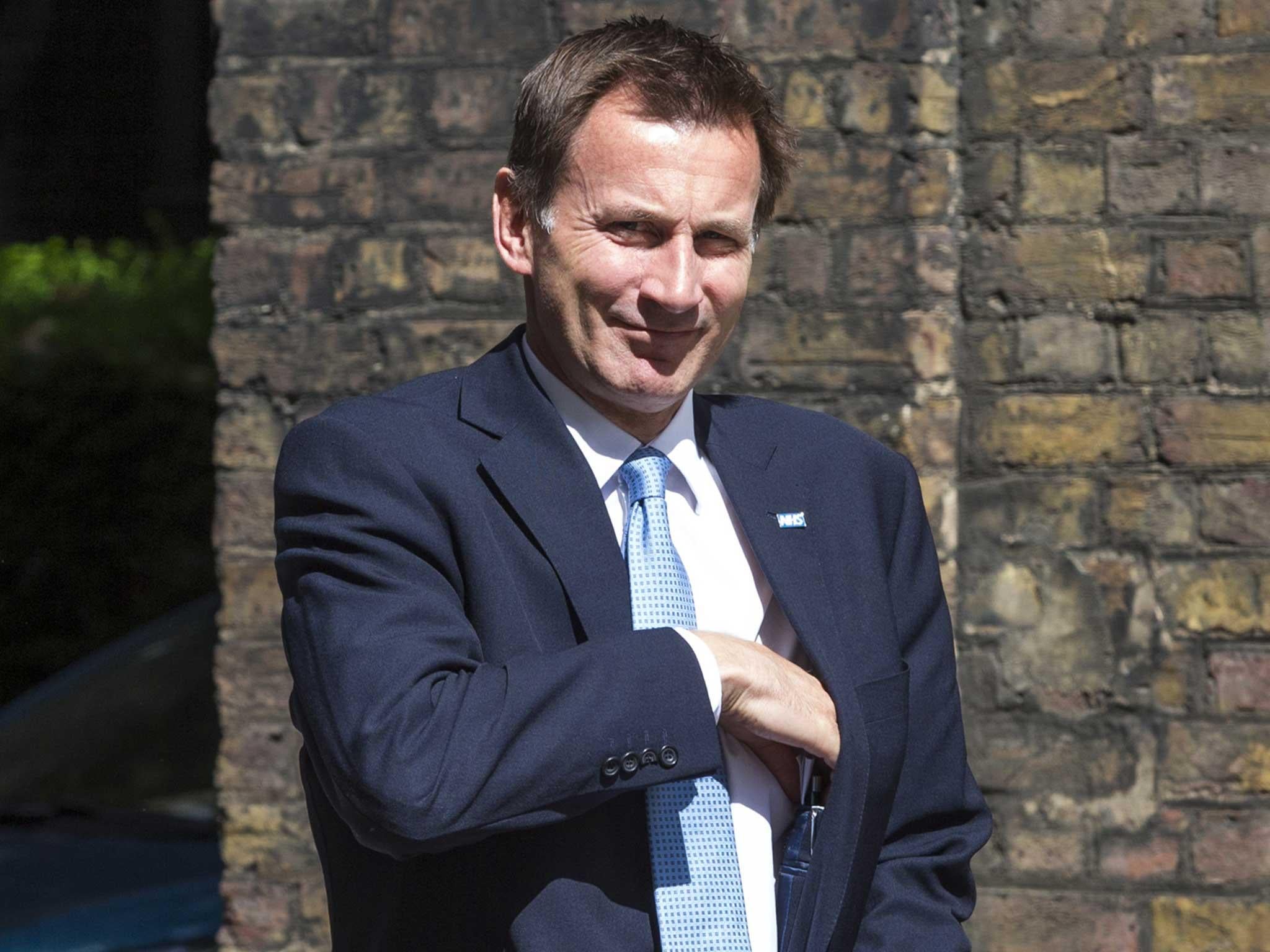 Jeremy Hunt, the Health Secretary, pointed to the fact that ‘a third of BMA members didn’t vote at all’