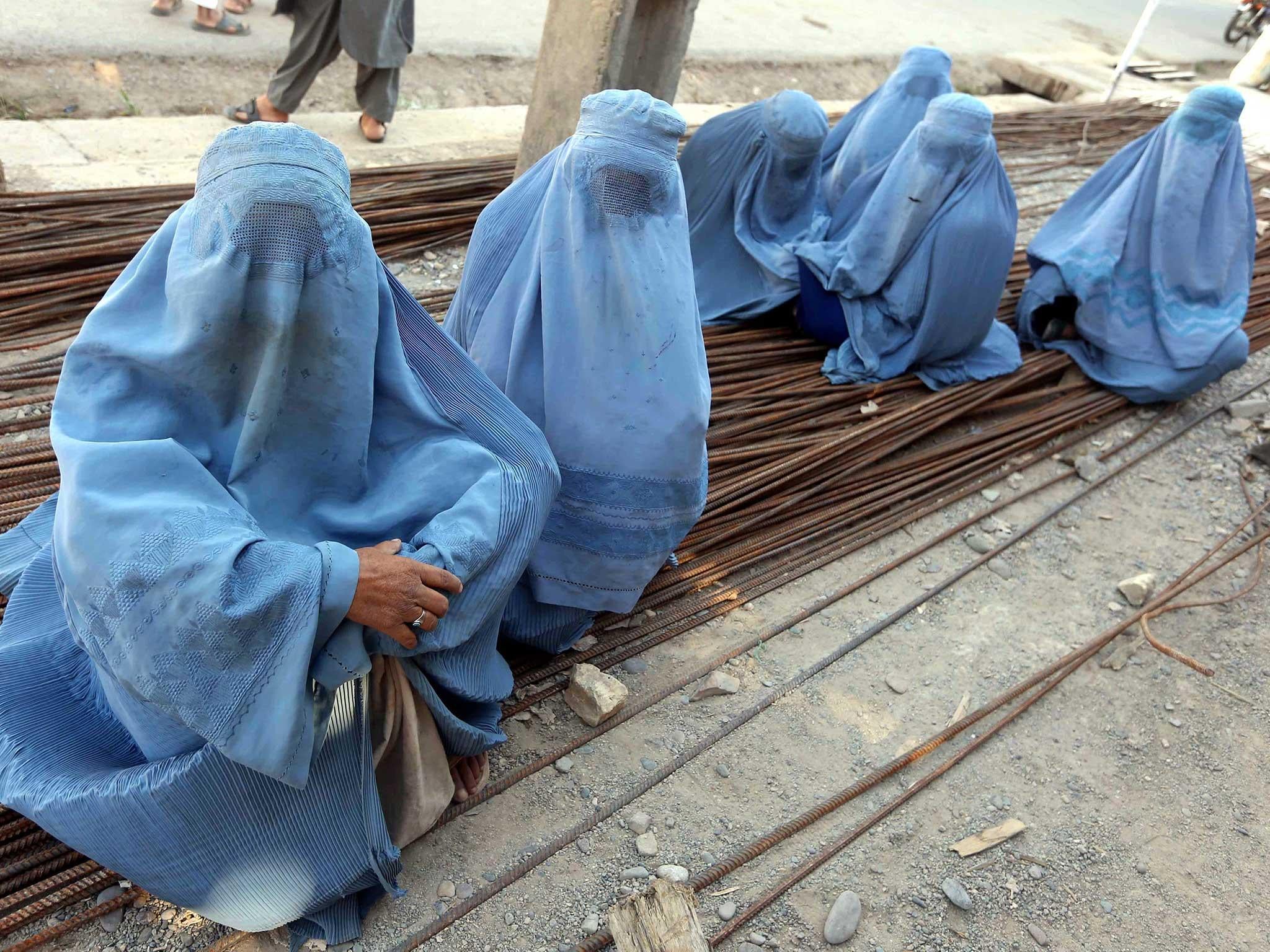 Afghan customs dictate that a woman's name should never be revealed