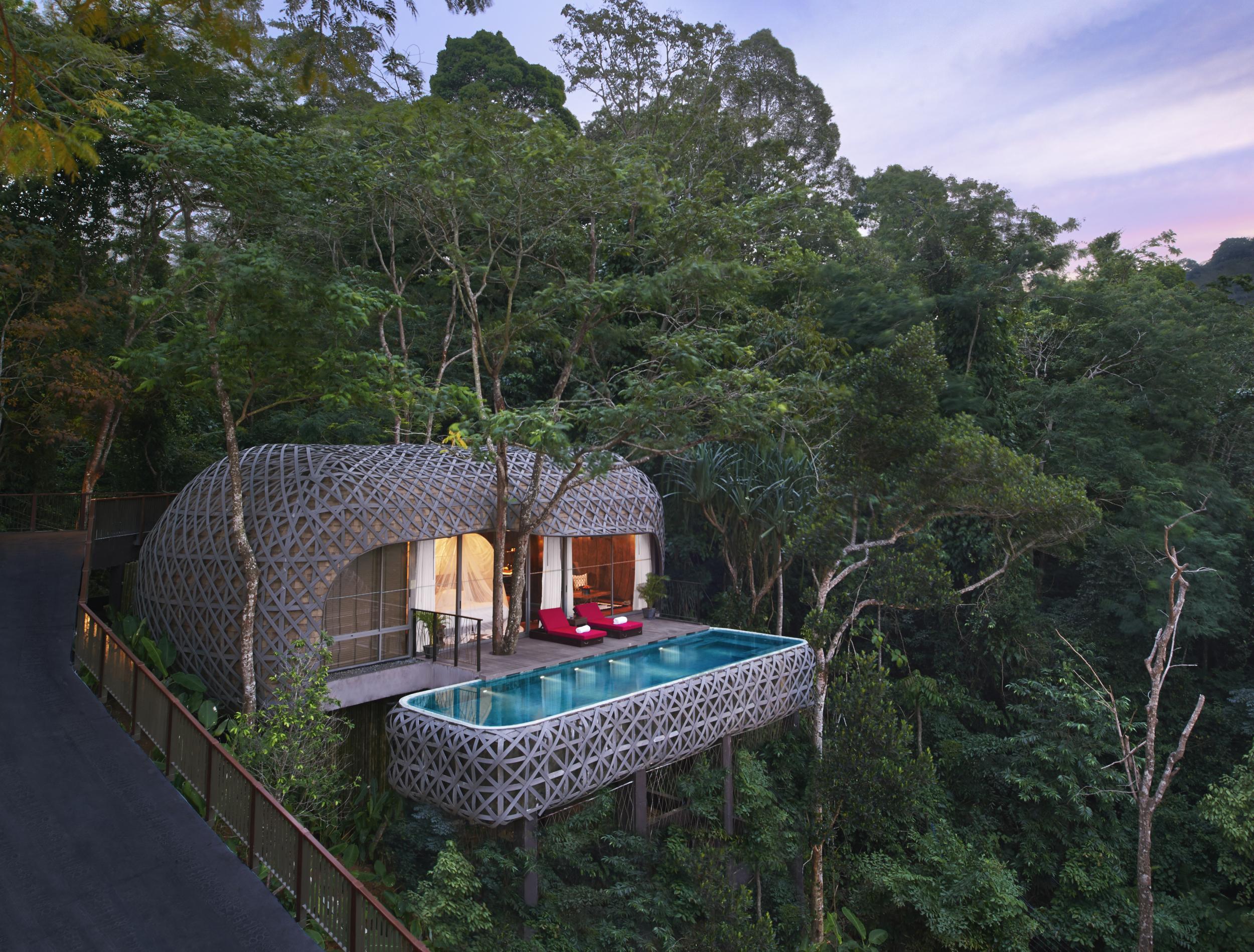 A Bird's Nest Pool Villa