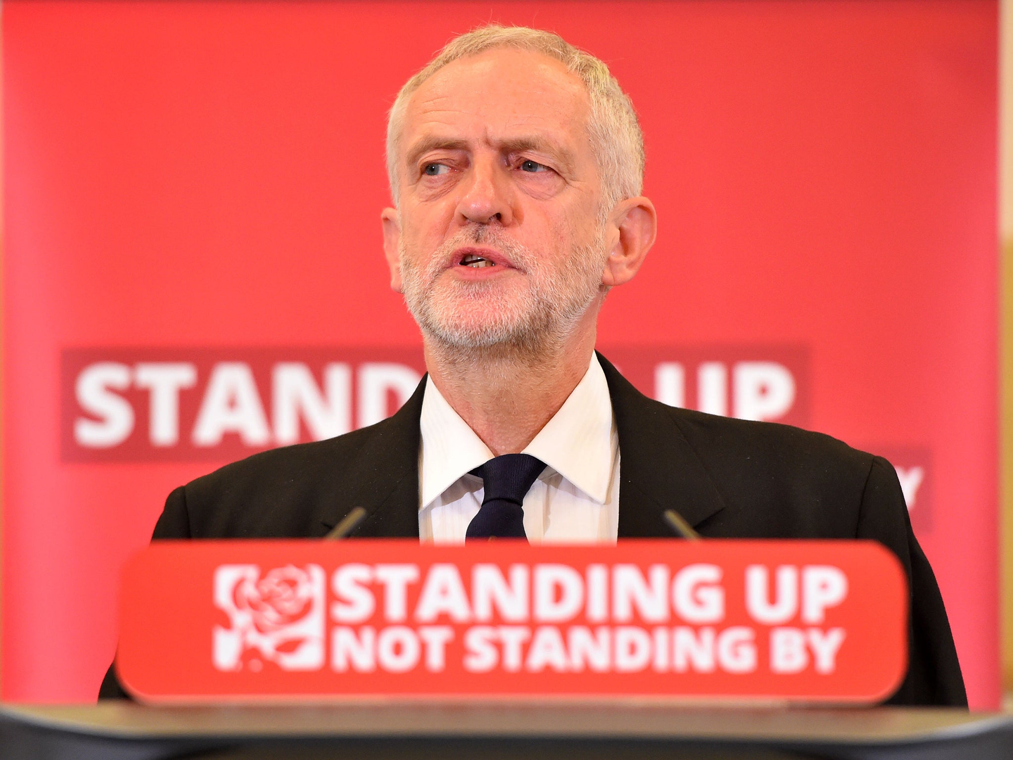 Mr Corbyn said Labour MPs who, unlike him, voted for the war 'were misled by a small number of leading figures'