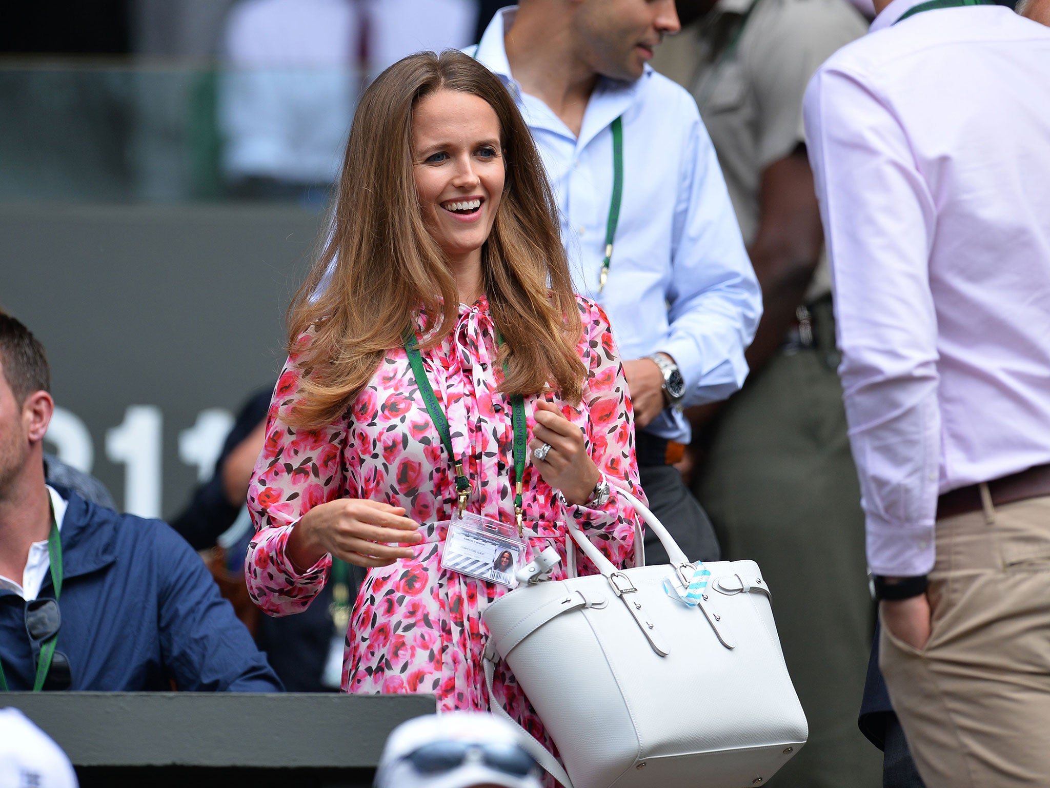 Andy Murray's wife Kim Sears at Wimbledon this week