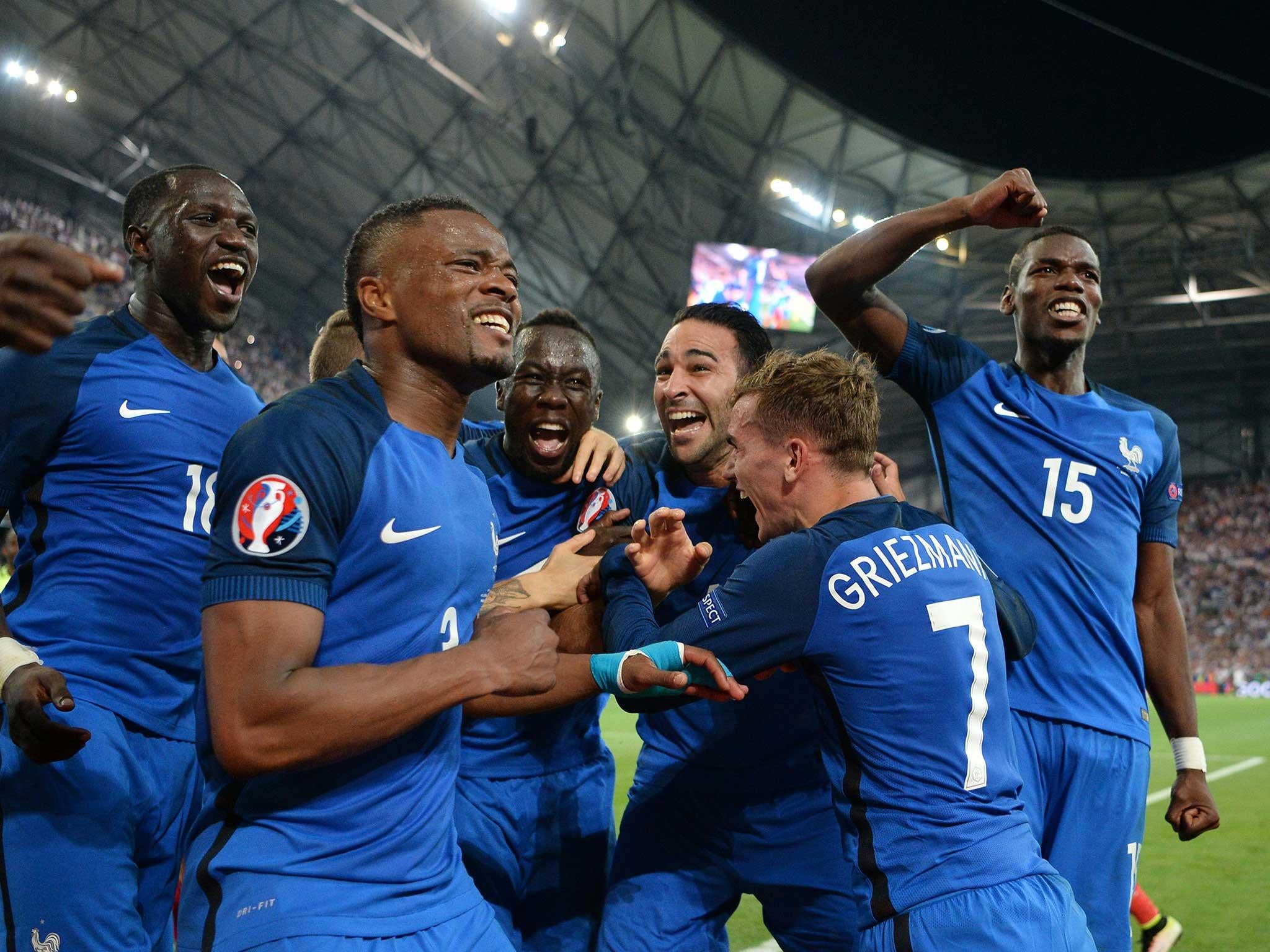 &#13;
Evra has grown into one of France's more experienced players (Getty)&#13;