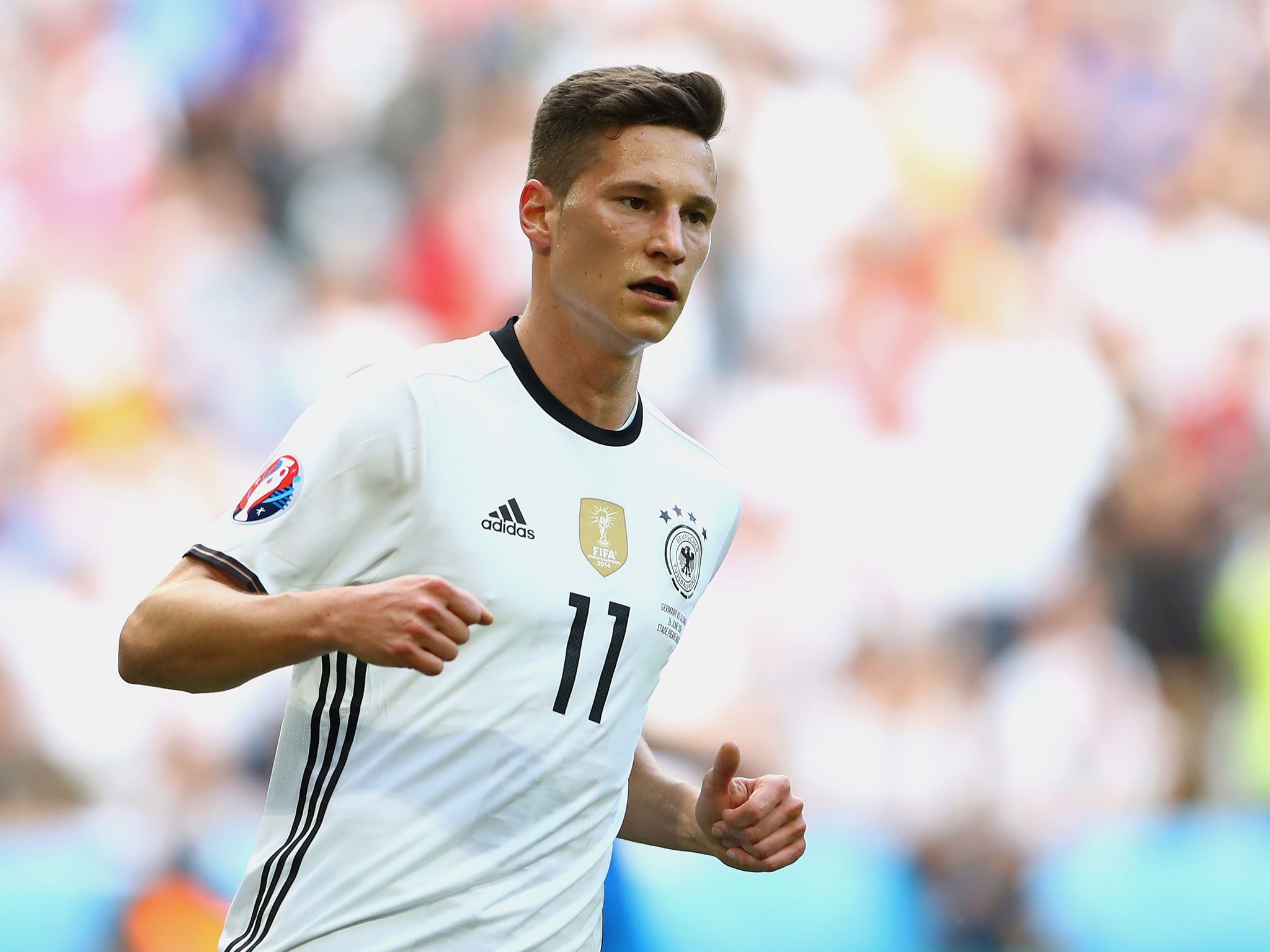 Julian Draxler featured in four of Germany's Euro 2016 games