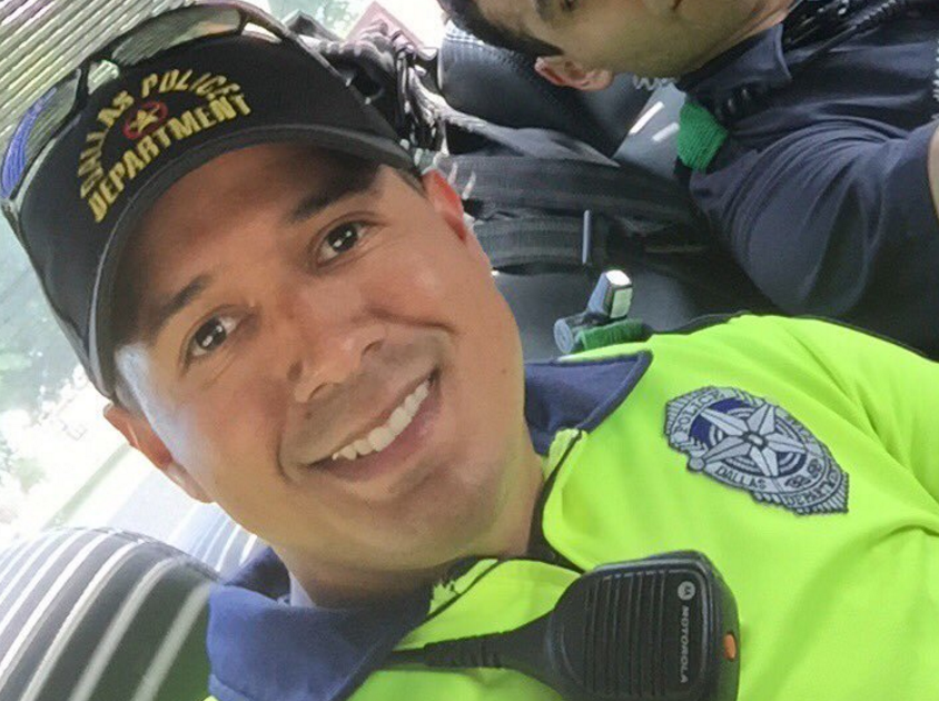 Patrick Zamarripa, one of the police officers killed in the Dallas shooting on Thursday