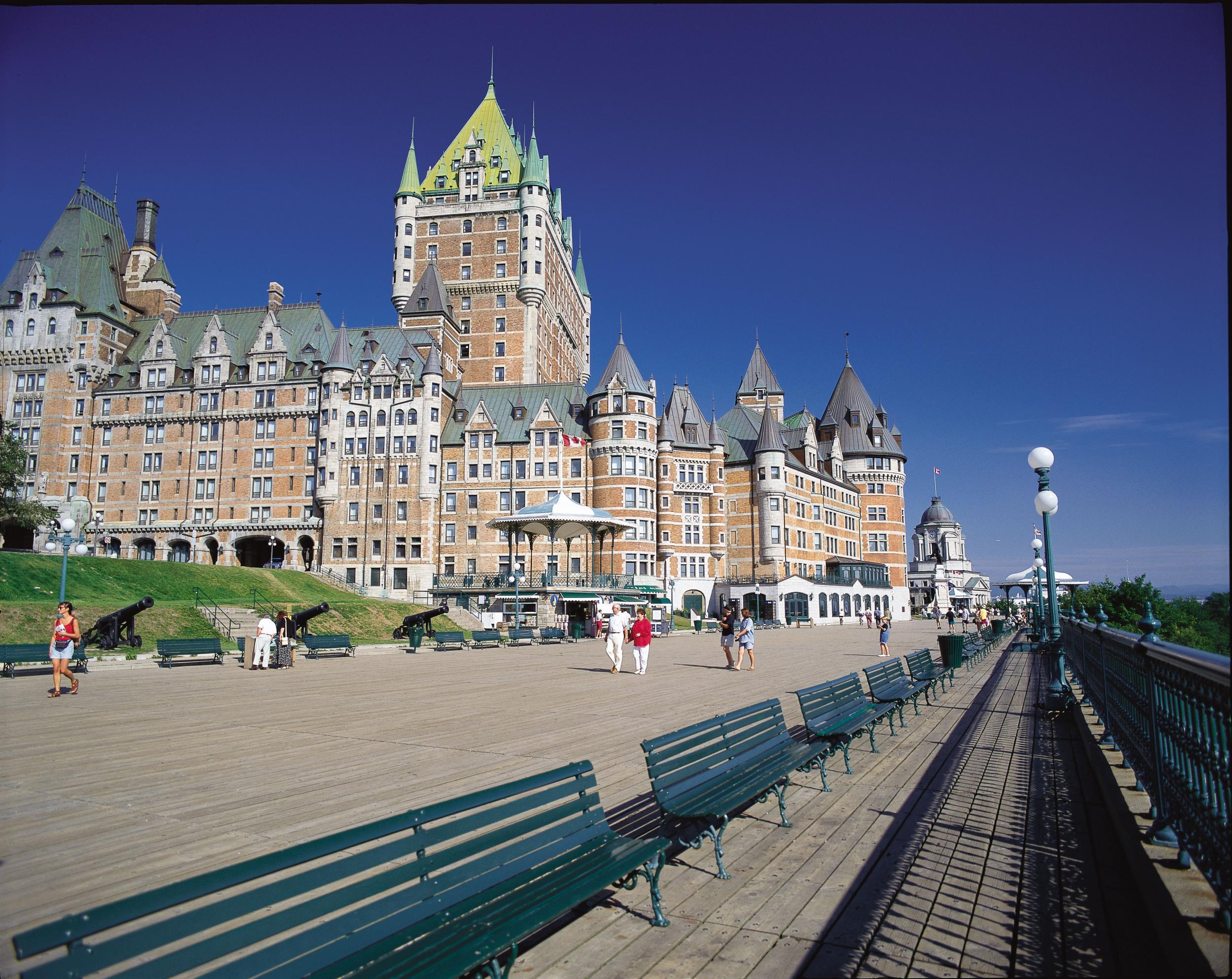 Dufferin Terrace and Château Frontenac