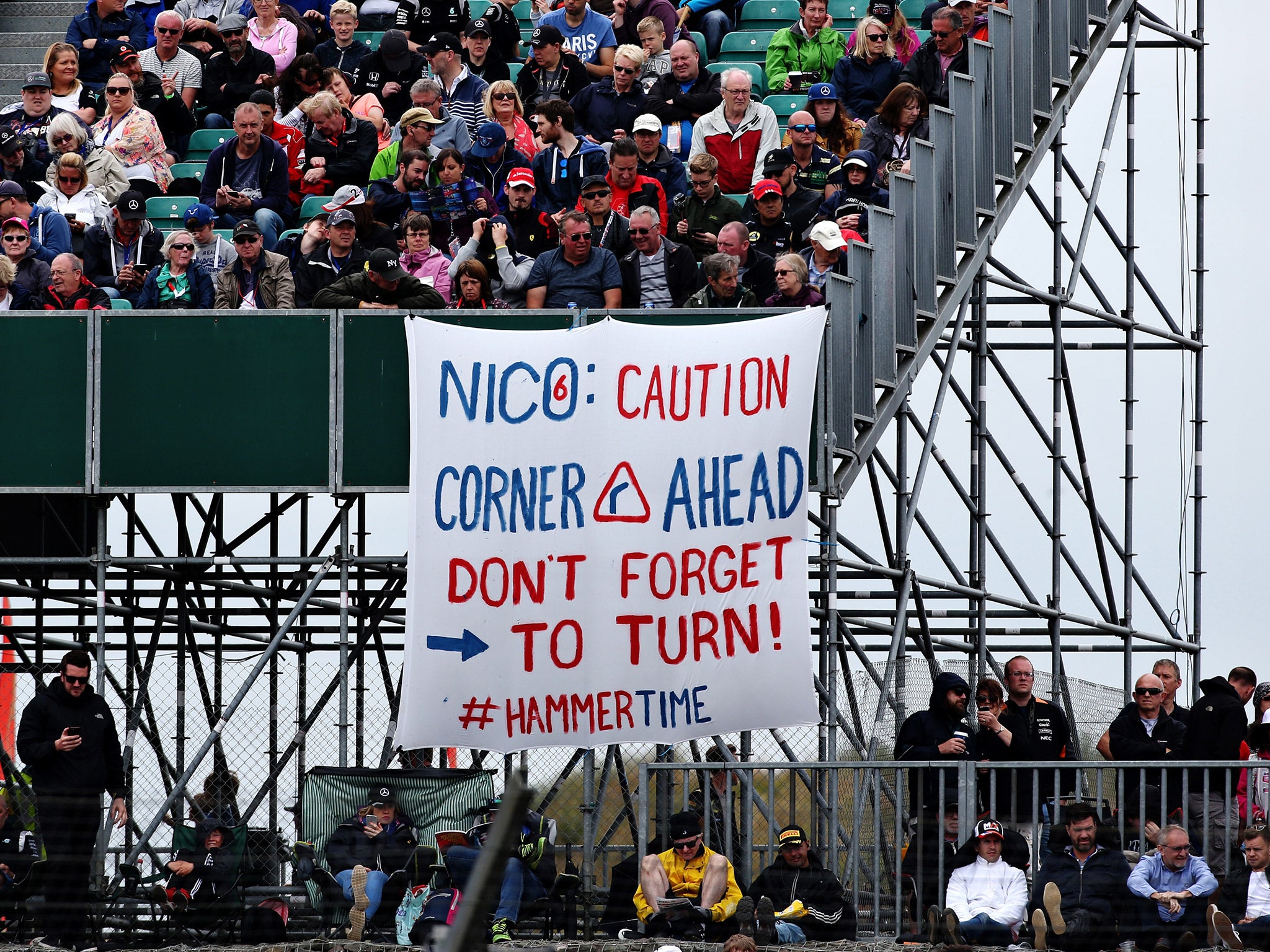 Hamilton fans joke at Rosberg's expense after their Austrian Grand Prix crash