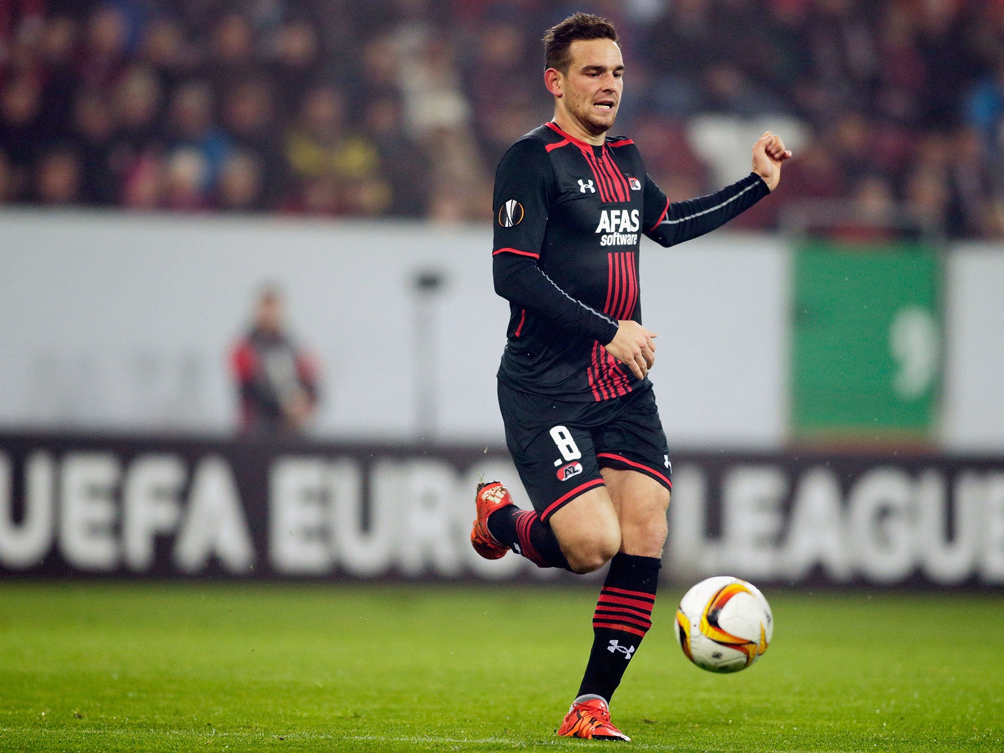 Vincent Janssen in action for AK Alkmaar