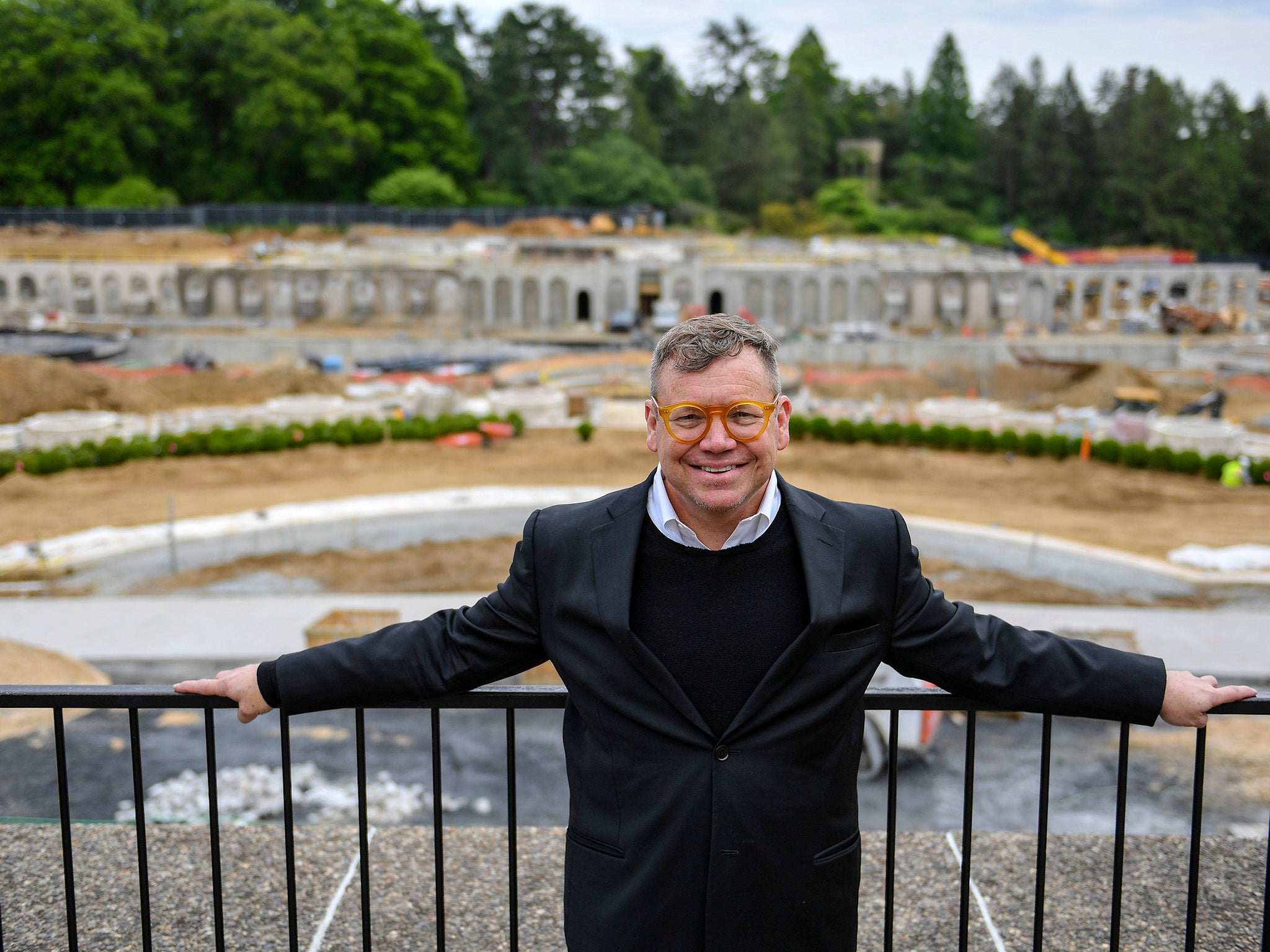 Architect Jim Garland at Longwood Gardens