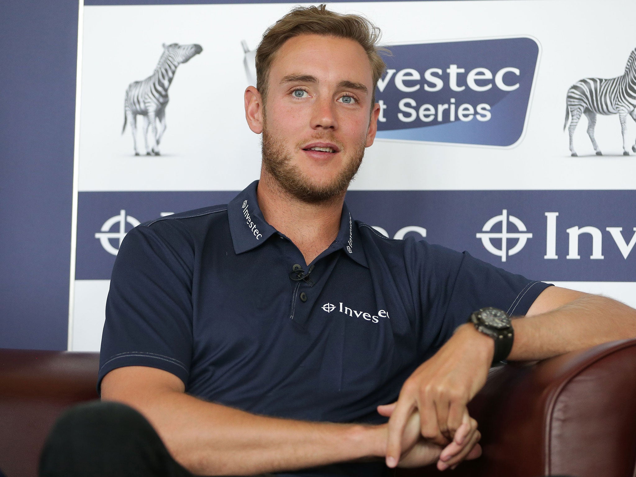 Stuart Broad talks shop ahead of the Pakistan series