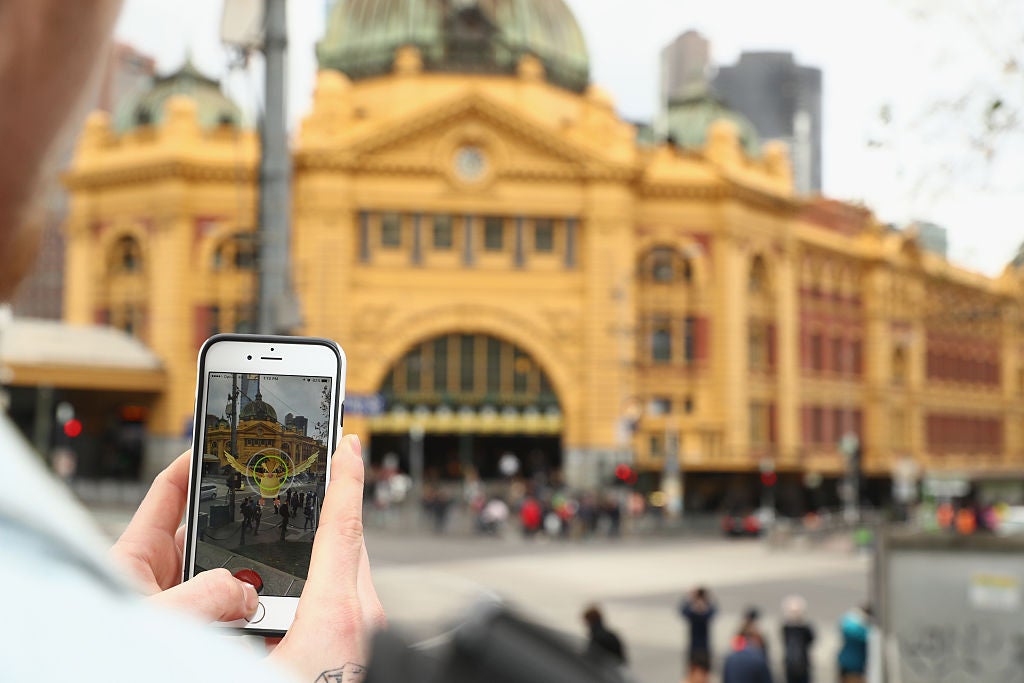 Children and adults alike have been looking for Pokemon in their neighbourhoods