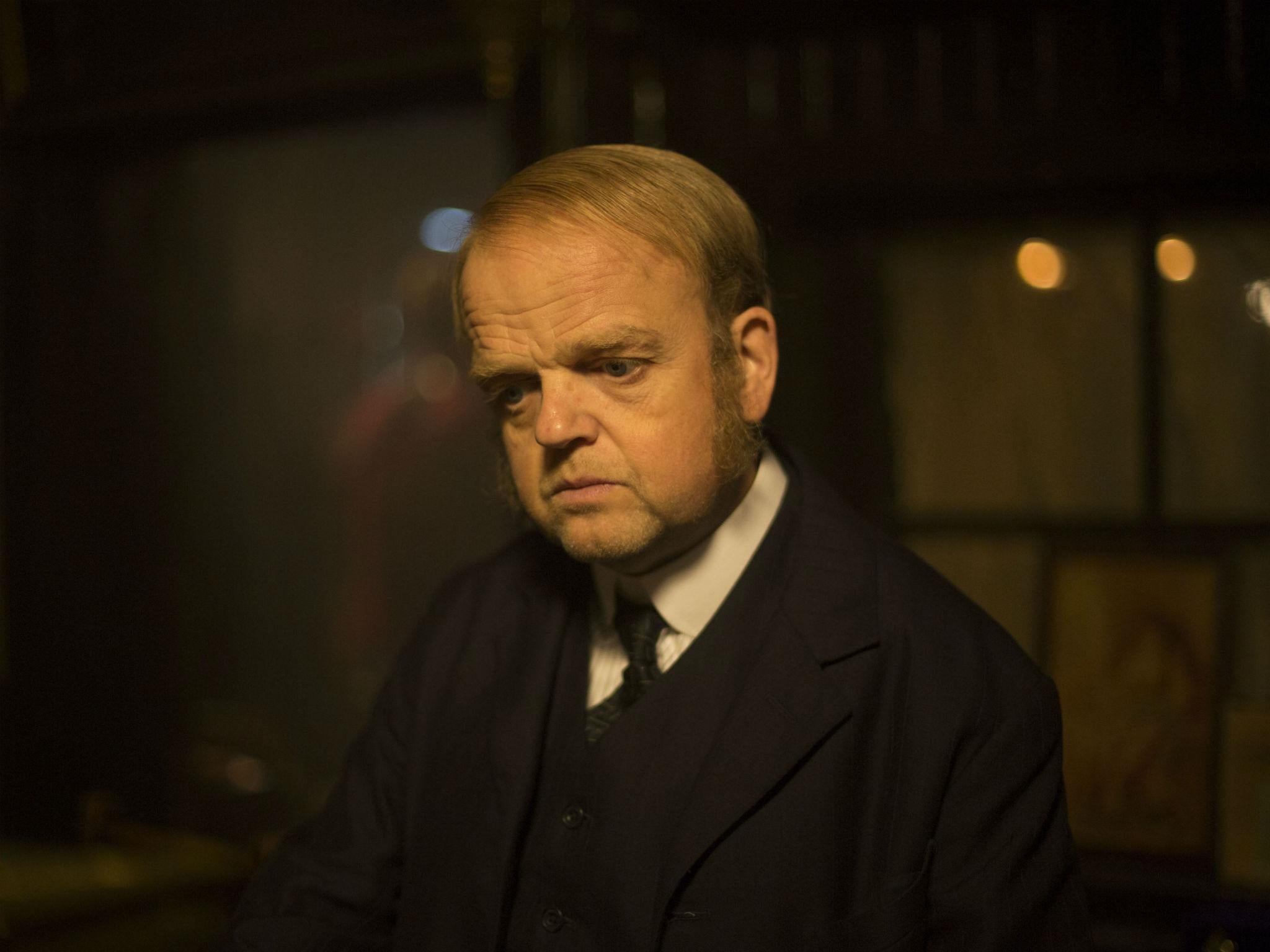 Toby Jones plays Verloc in ‘The Secret Agent’