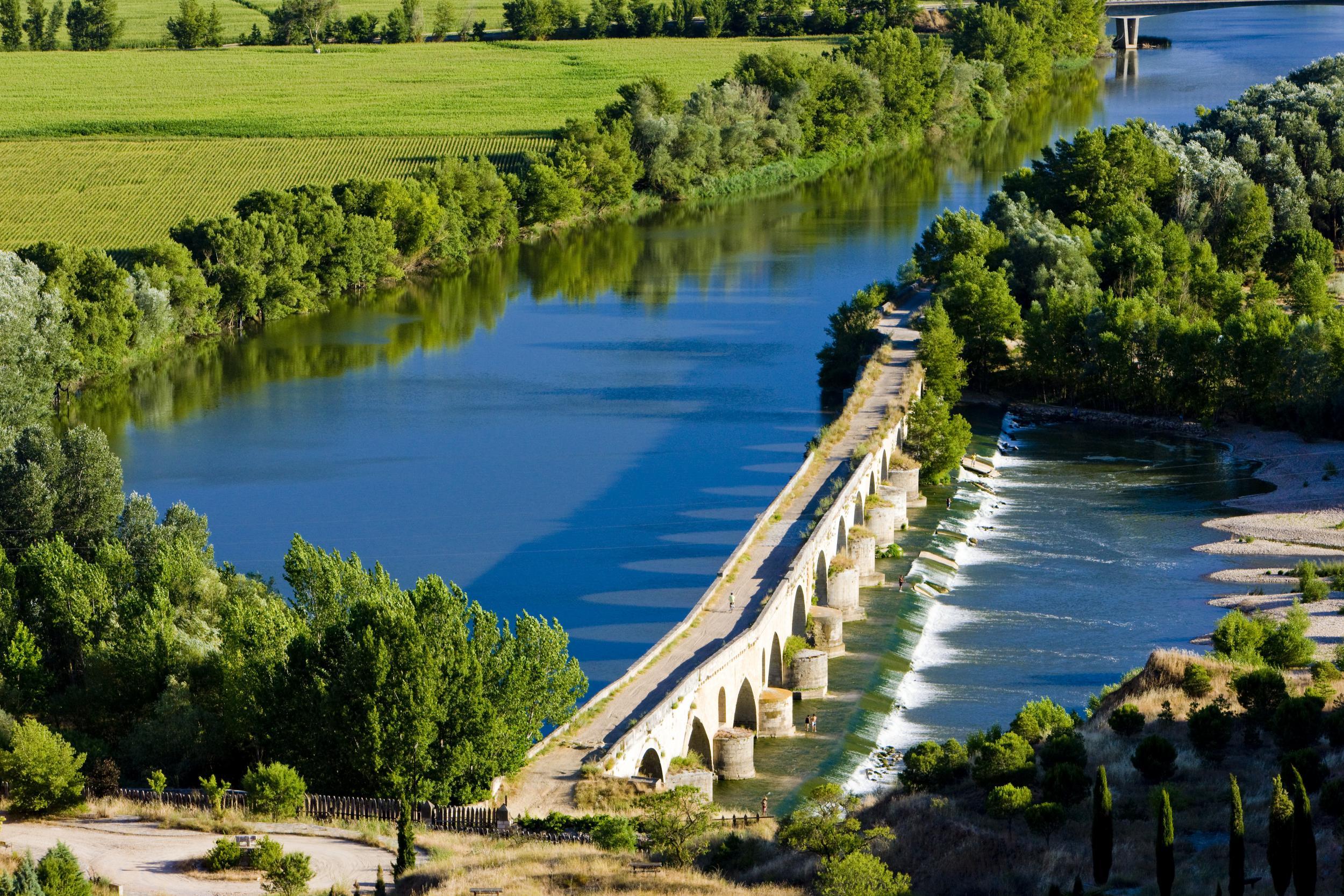 A Roman bridge near Toro