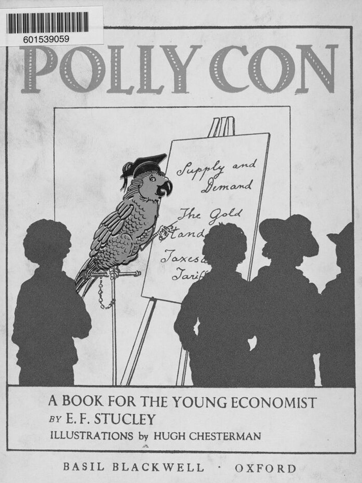 EF Stucley’s ‘Pollycon’ (1933) sought to teach children of the complexity of economics (from 'Left Out', courtesy of OUP)