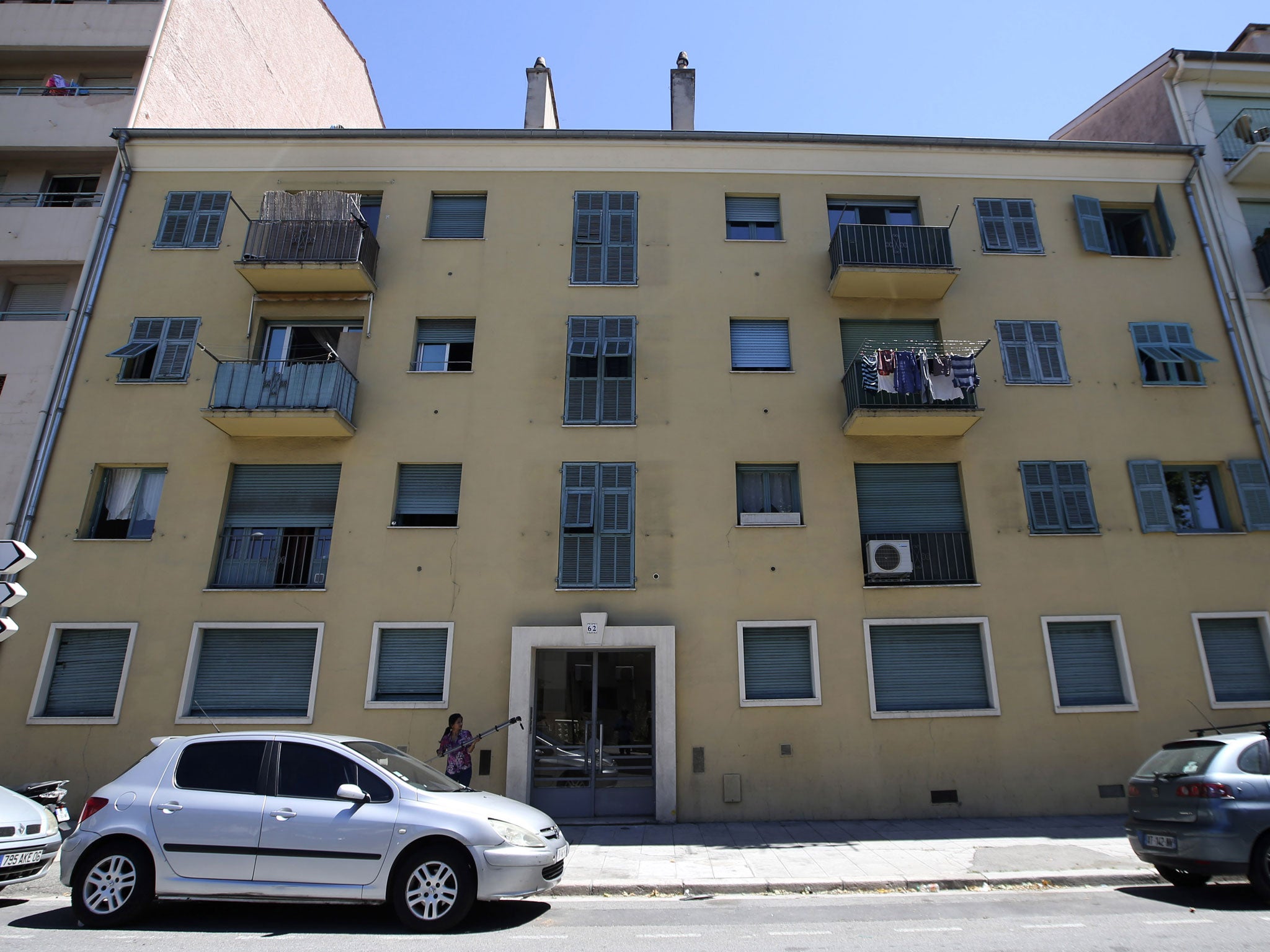 The building where Mohamed Lahouaiej-Bouhlel used to live