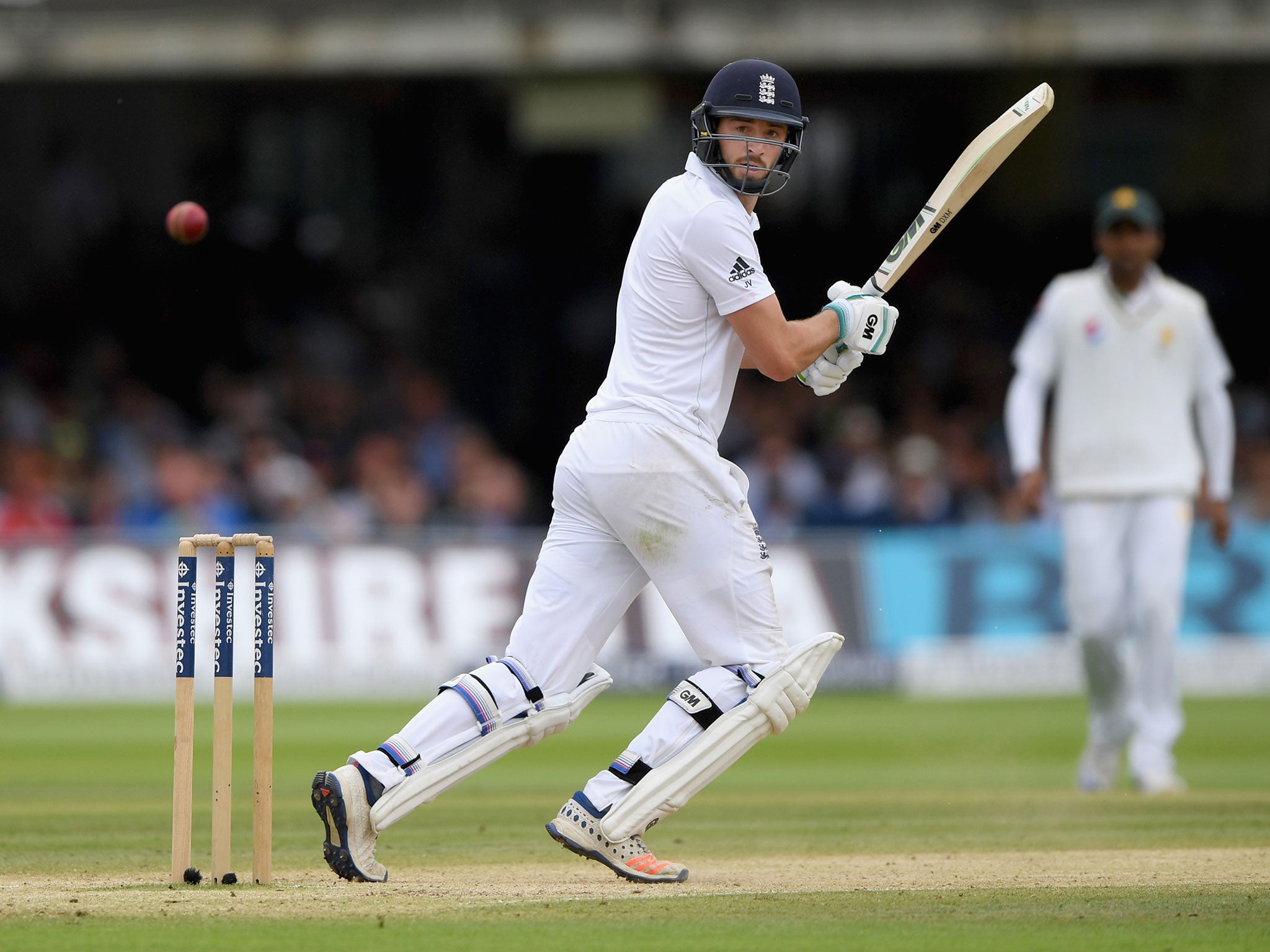 James Vince in action at the crease